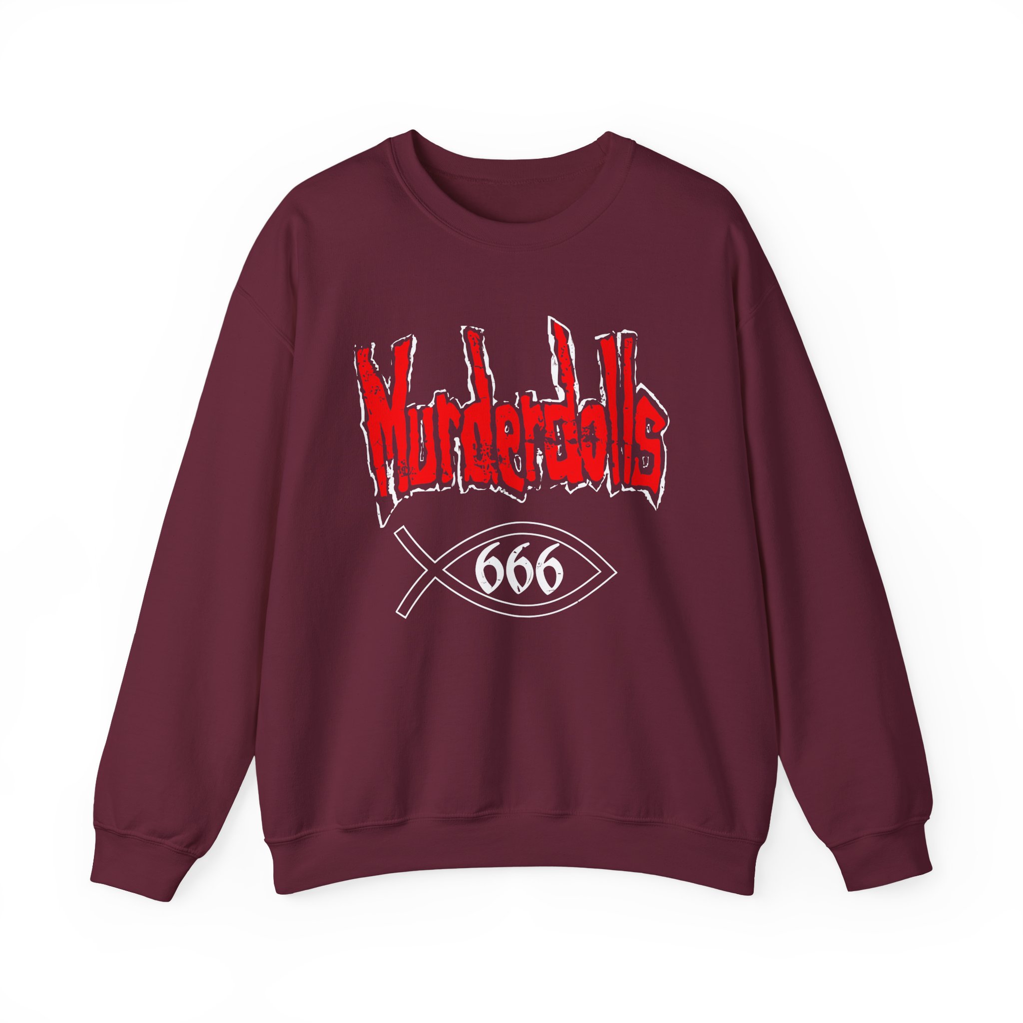 Vintage Early 00s Murderdolls Unisex Heavy Blendâ„¢ Crewneck Sweatshirt
