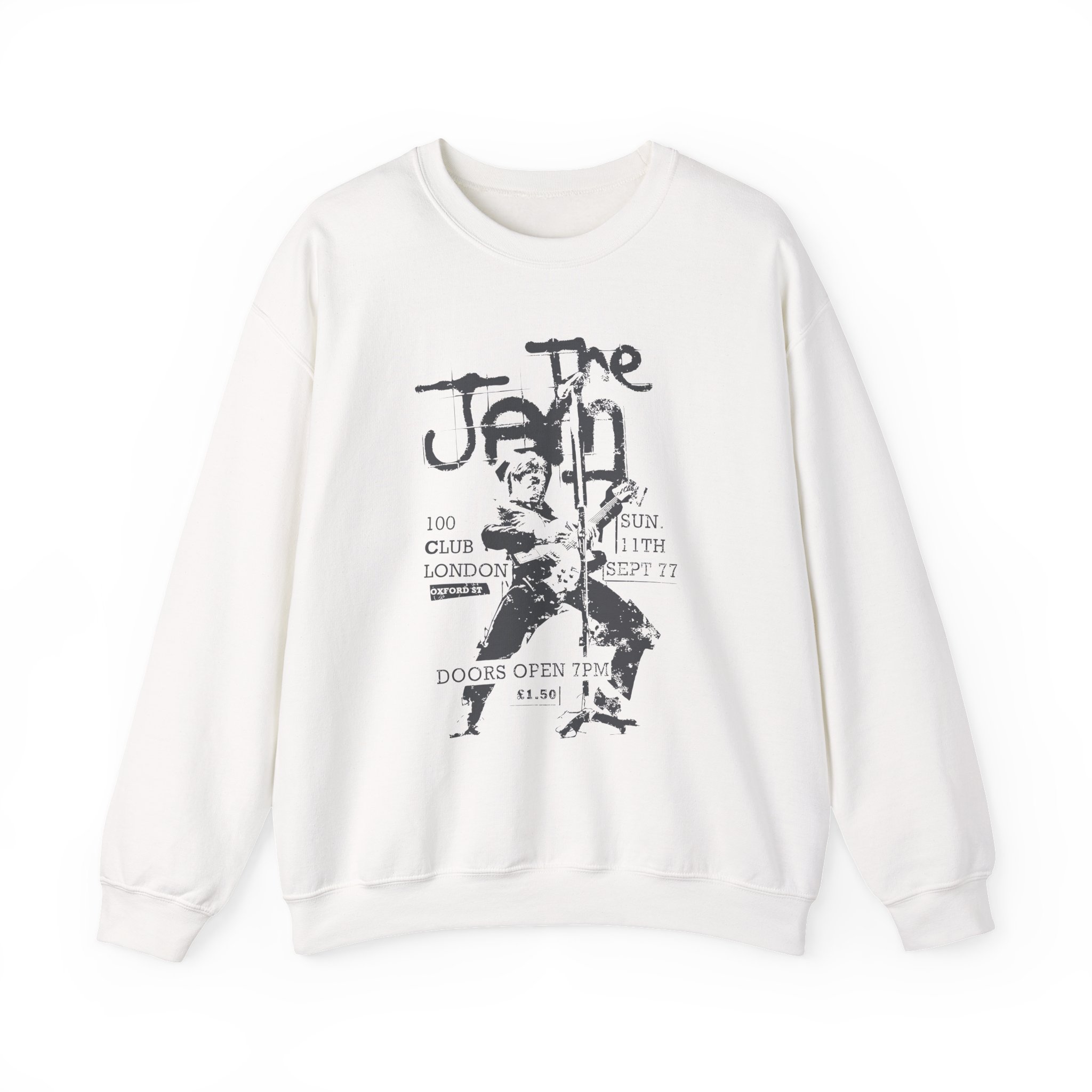TJ 100 Club 77 Band Unisex Heavy Blendâ„¢ Crewneck Sweatshirt