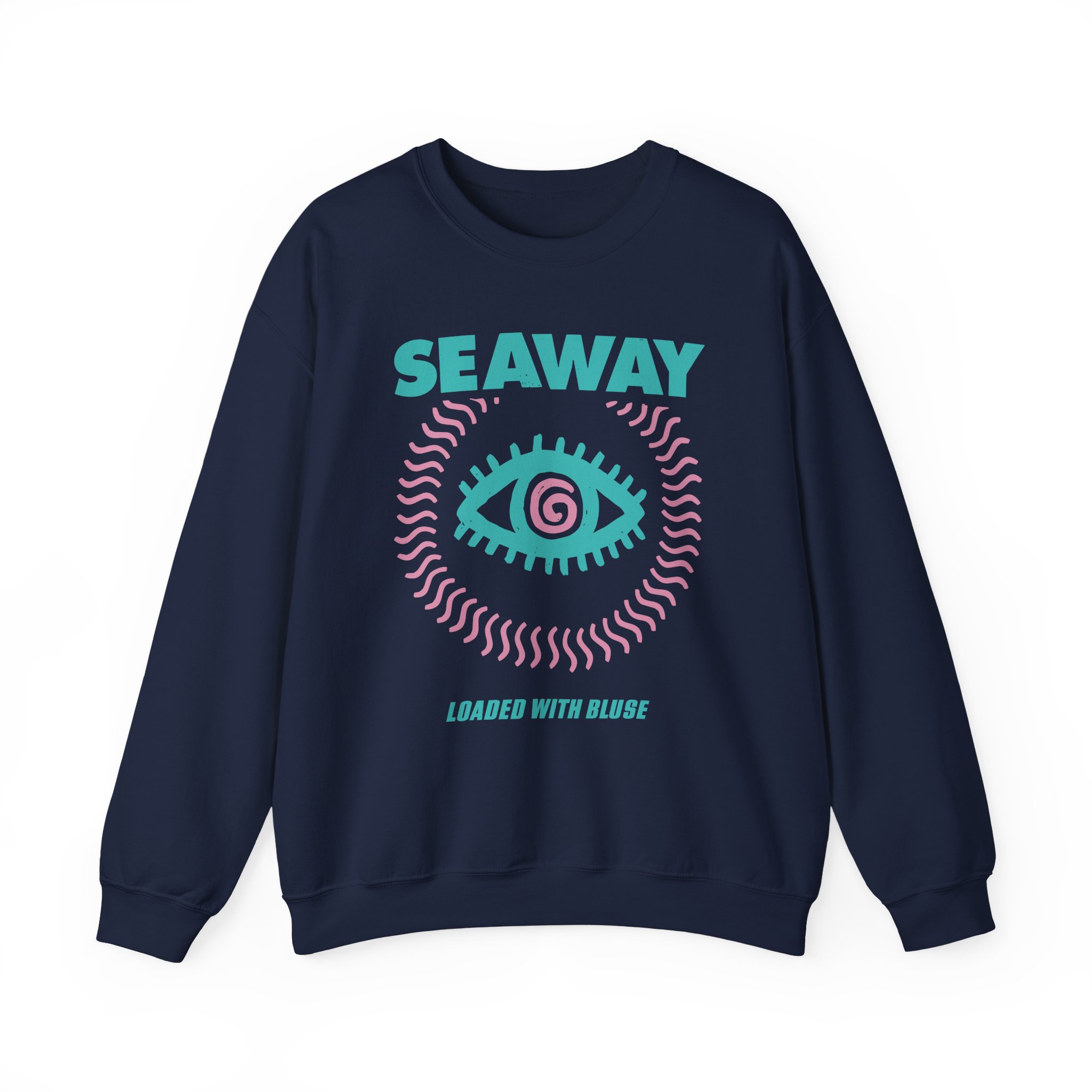 Seaway Spiral Eye Unisex Heavy Blendâ„¢ Crewneck Sweatshirt