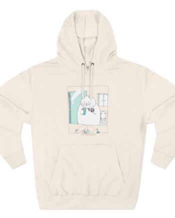 William Osman cat warehouse Three-Panel Fleece Hoodie