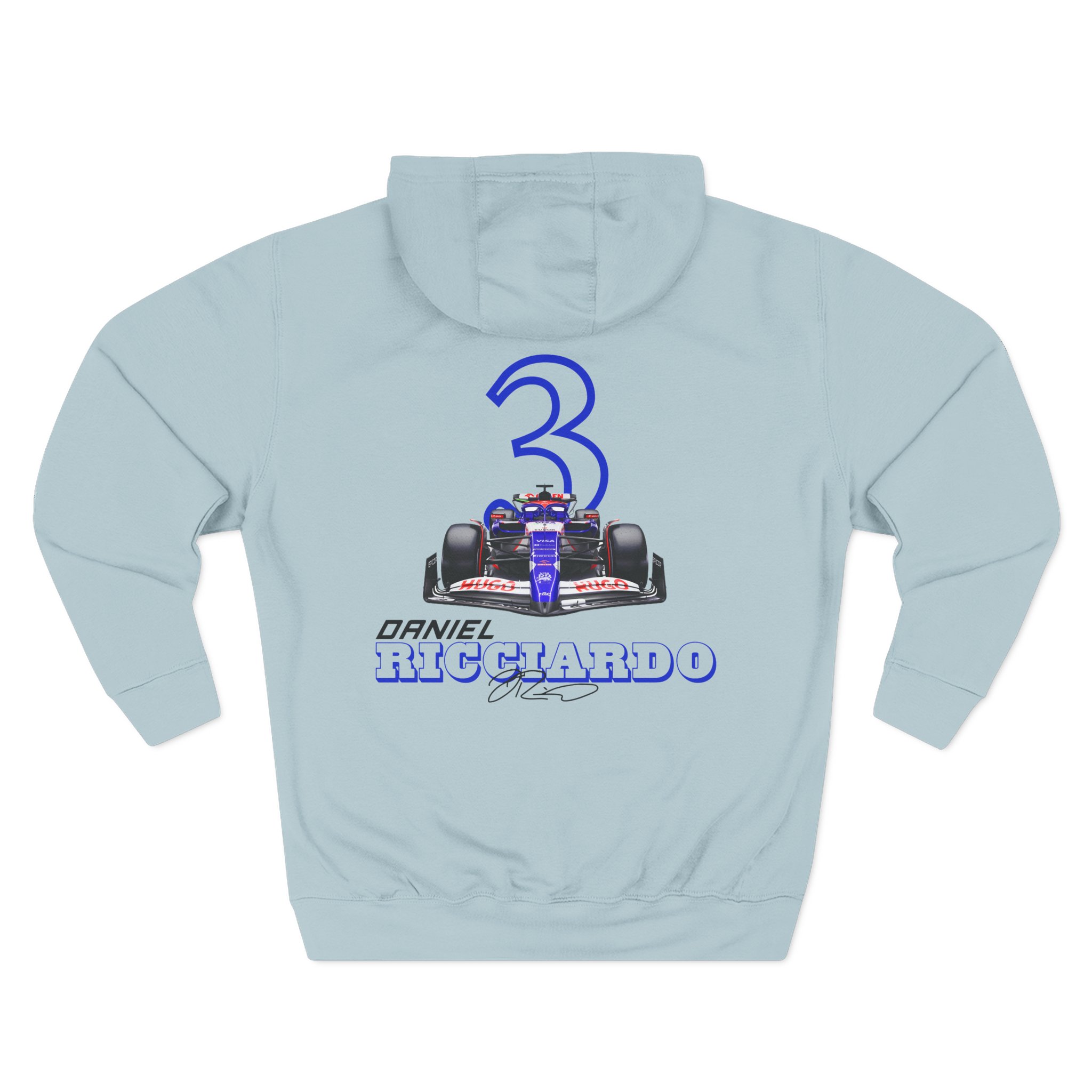Dr3 Daniel Ricciardo Three-Panel Fleece Hoodie