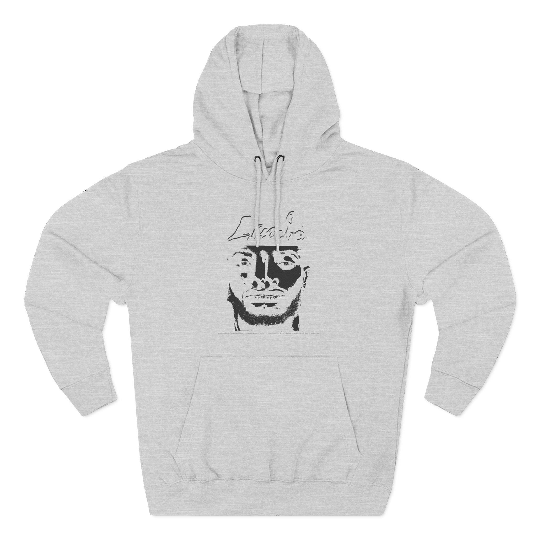Aminé Harvey Dent Three-Panel Fleece Hoodie