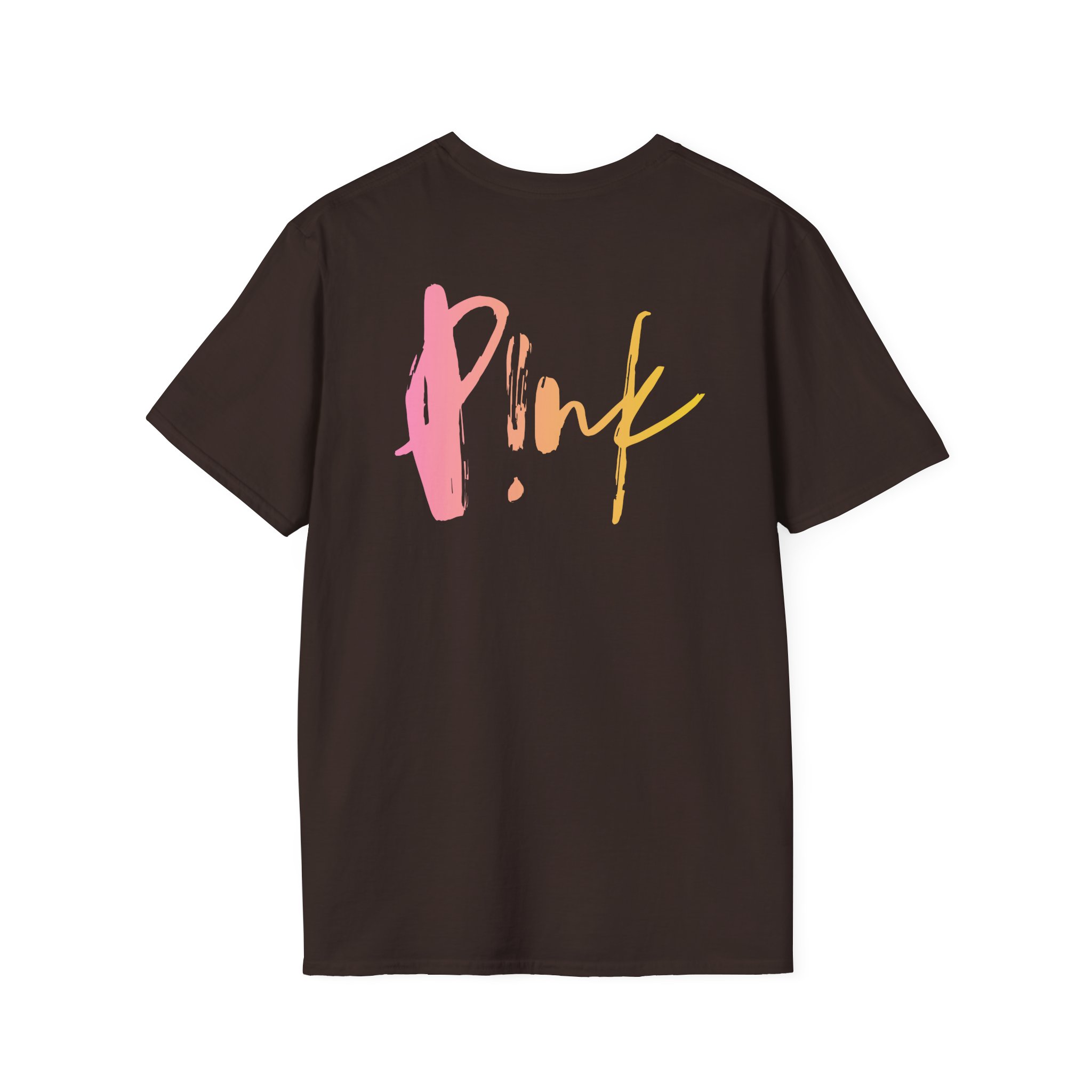 P!nk Gradient Cover Me in Sunshine Unisex Softstyle T-Shirt