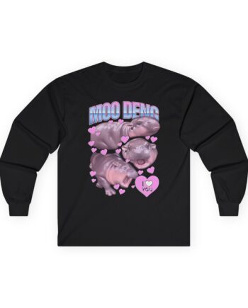 Moo Deng Unisex Ultra Cotton Long Sleeve Tee
