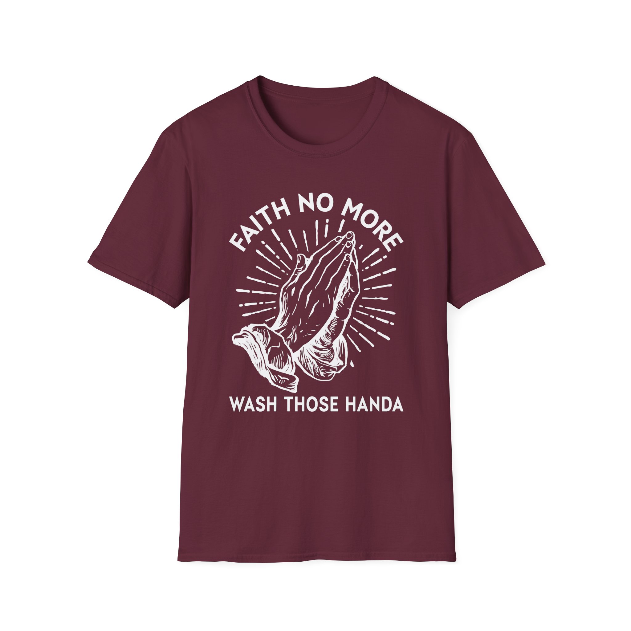 Faith No More Wash Your Hands Unisex Softstyle T-Shirt