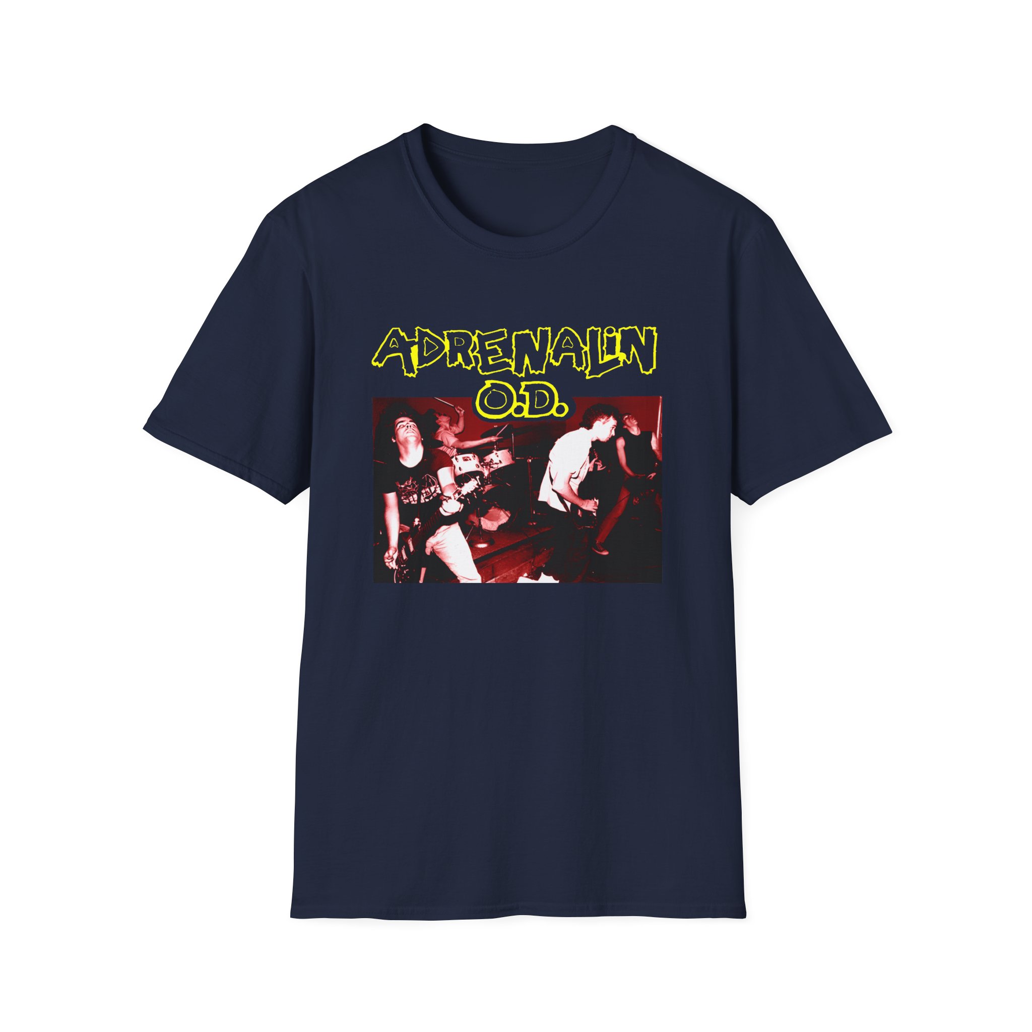 Adrenalin Od Live Shot Unisex Softstyle T-Shirt