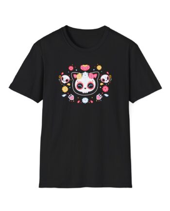 Aphmau Sugar Skull Cat Unisex Softstyle T-Shirt