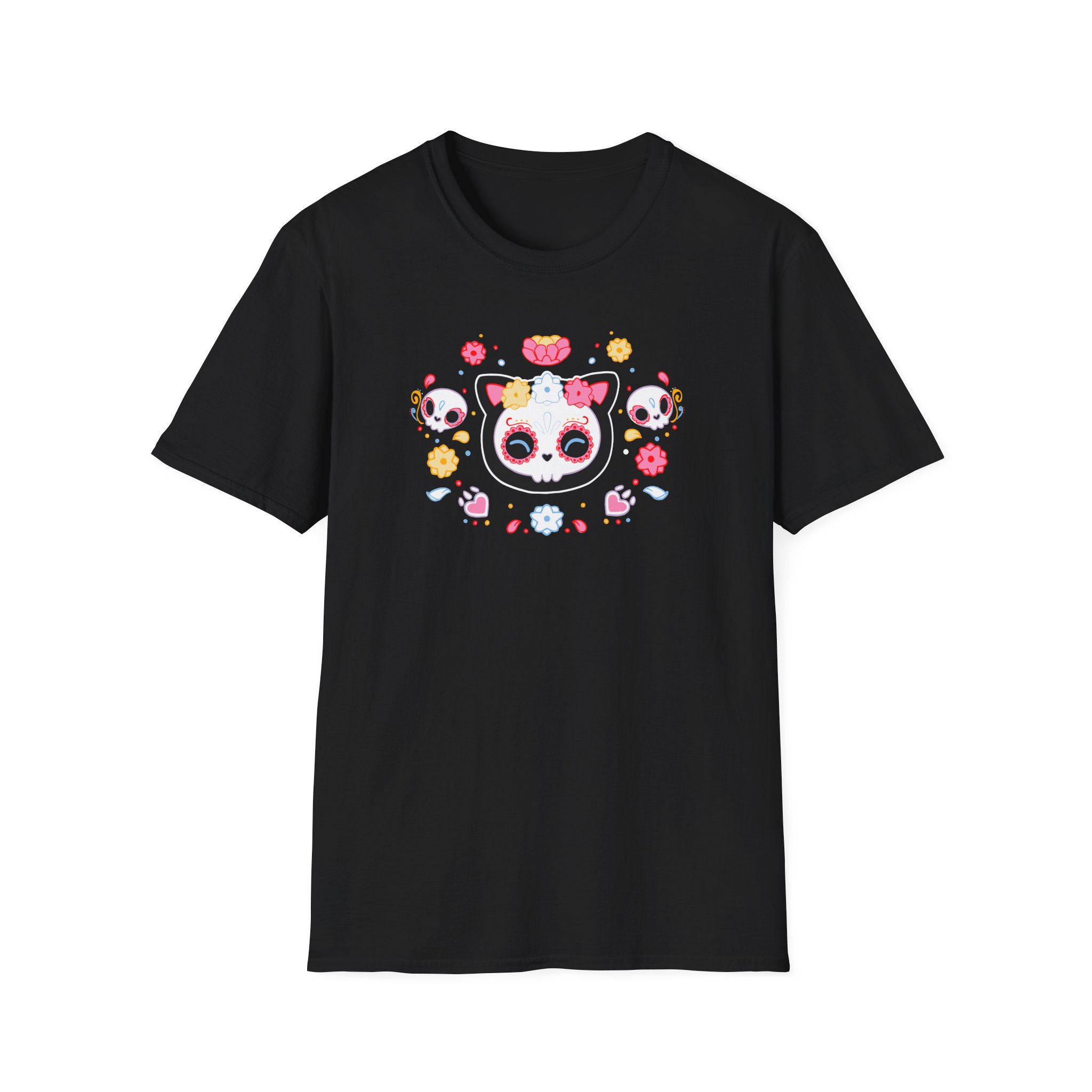 Aphmau Sugar Skull Cat Unisex Softstyle T-Shirt