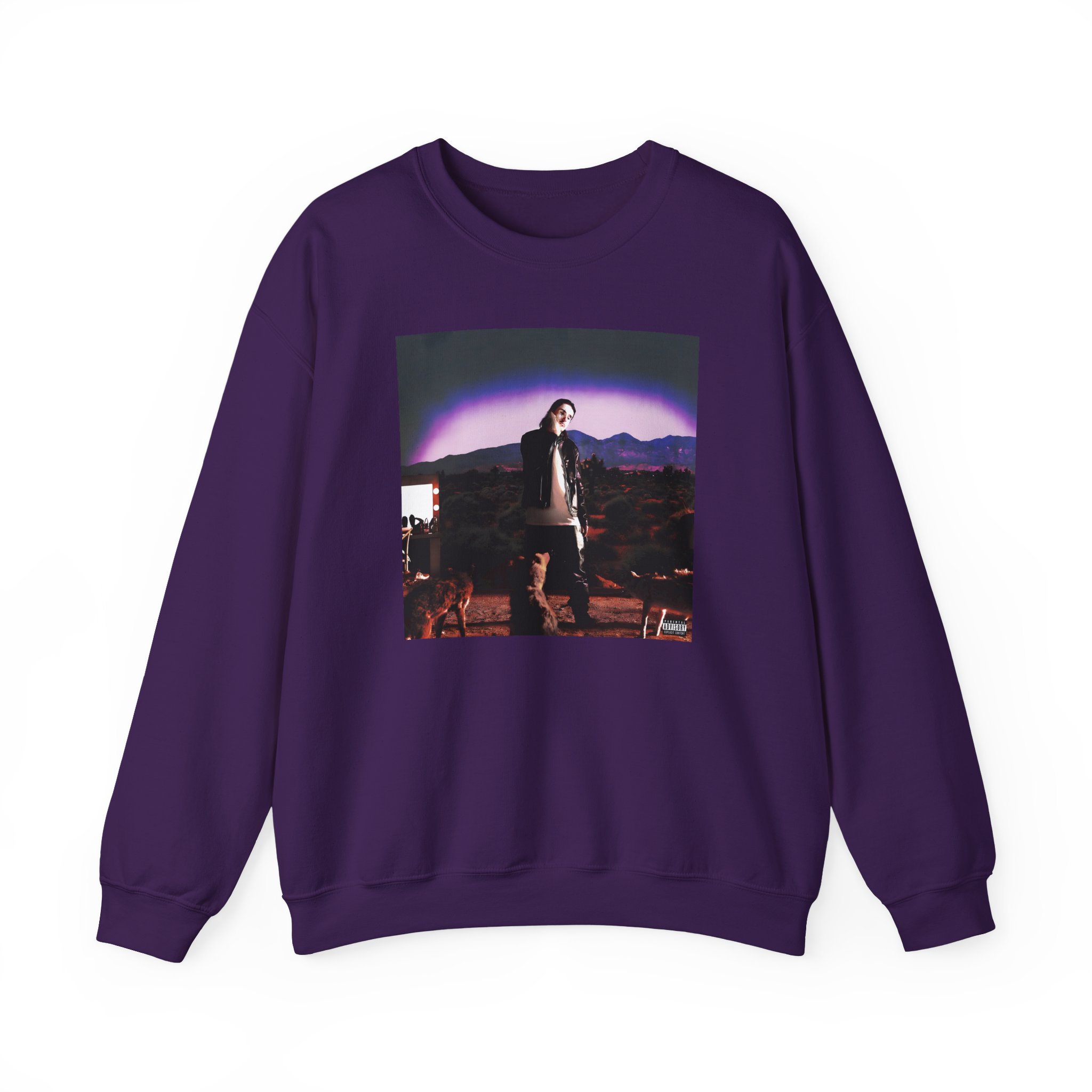 Tommy Richman Debut Album Coyote Unisex Heavy Blendâ„¢ Crewneck Sweatshirt