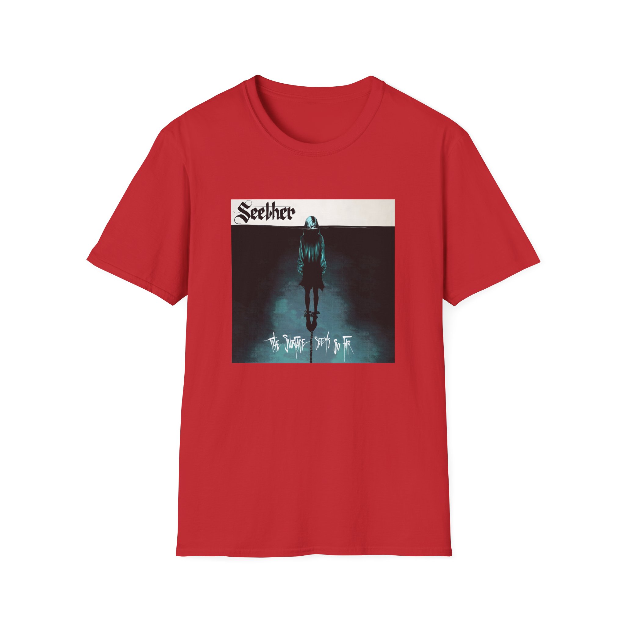 Seether the Surface Seems So Far Unisex Softstyle T-Shirt