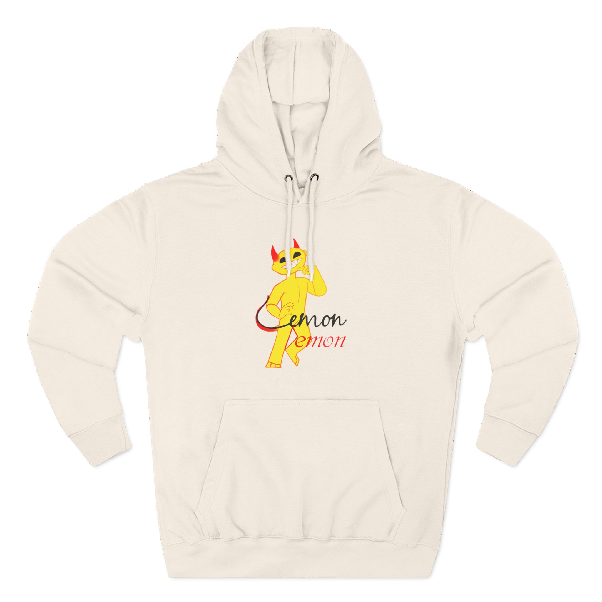 Lemon Demon Three-Panel Fleece Hoodie