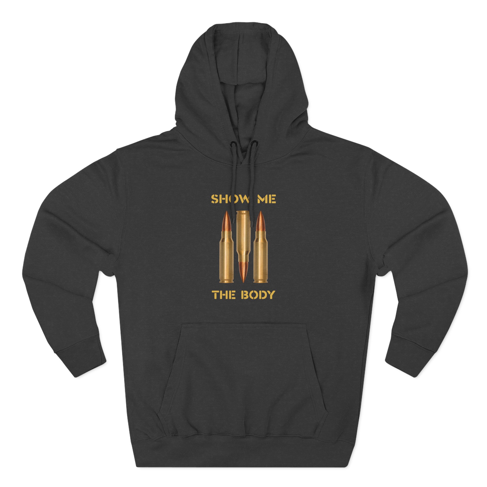 Show Me the Body Bullet Three-Panel Fleece Hoodie