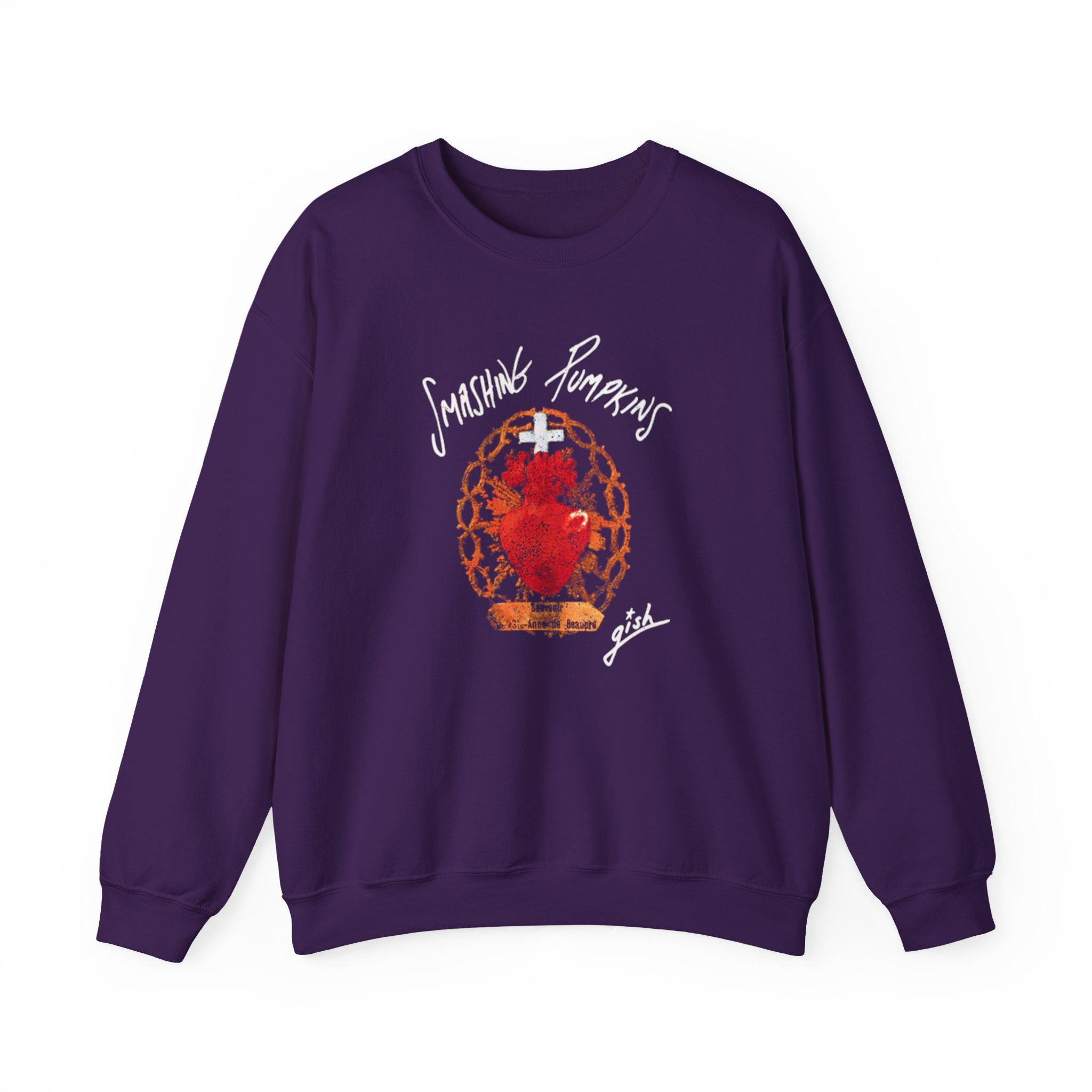 Billy Corgan Gish Sacred Heart Unisex Heavy Blendâ„¢ Crewneck Sweatshirt