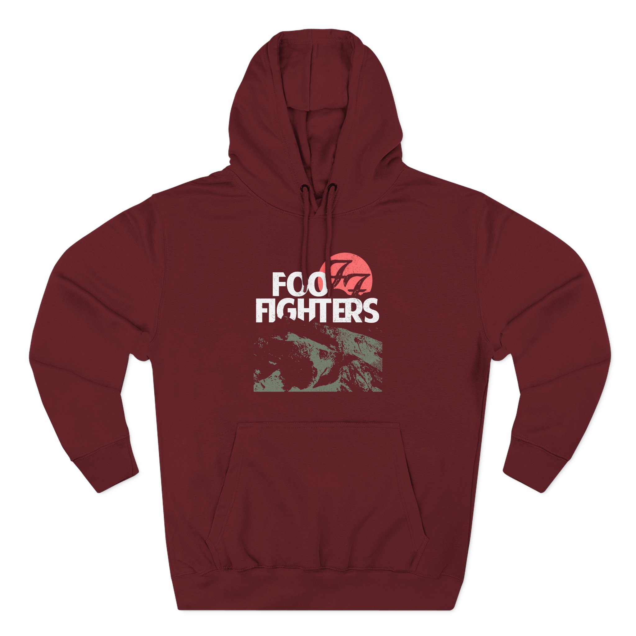 Foo Fighters Three-Panel Fleece Hoodie