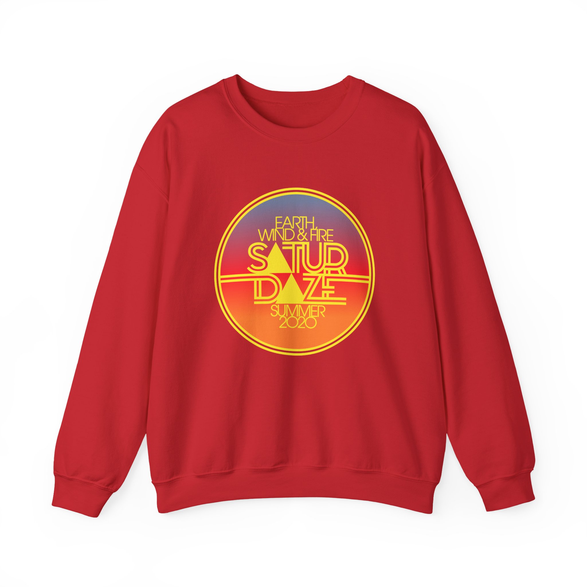 Earth Wind & Fire Saturdaze Unisex Heavy Blendâ„¢ Crewneck Sweatshirt