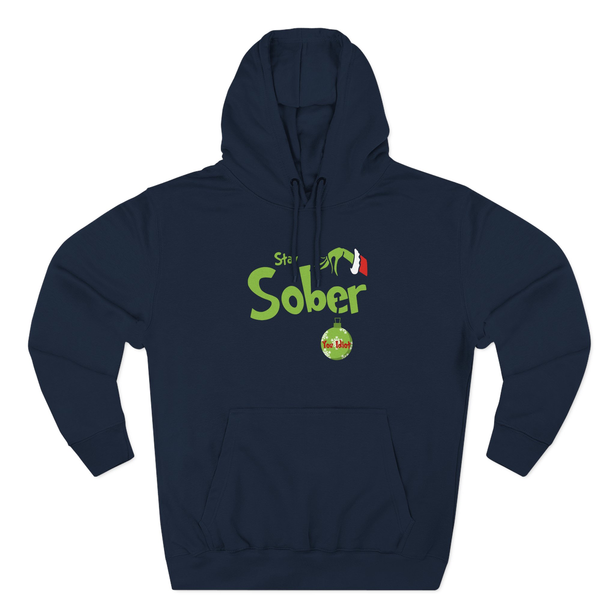 Daydrian Harding Stay Sober You Idiot Three-Panel Fleece Hoodie