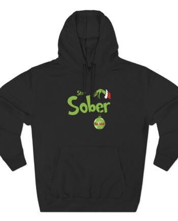 Daydrian Harding Stay Sober You Idiot Three-Panel Fleece Hoodie