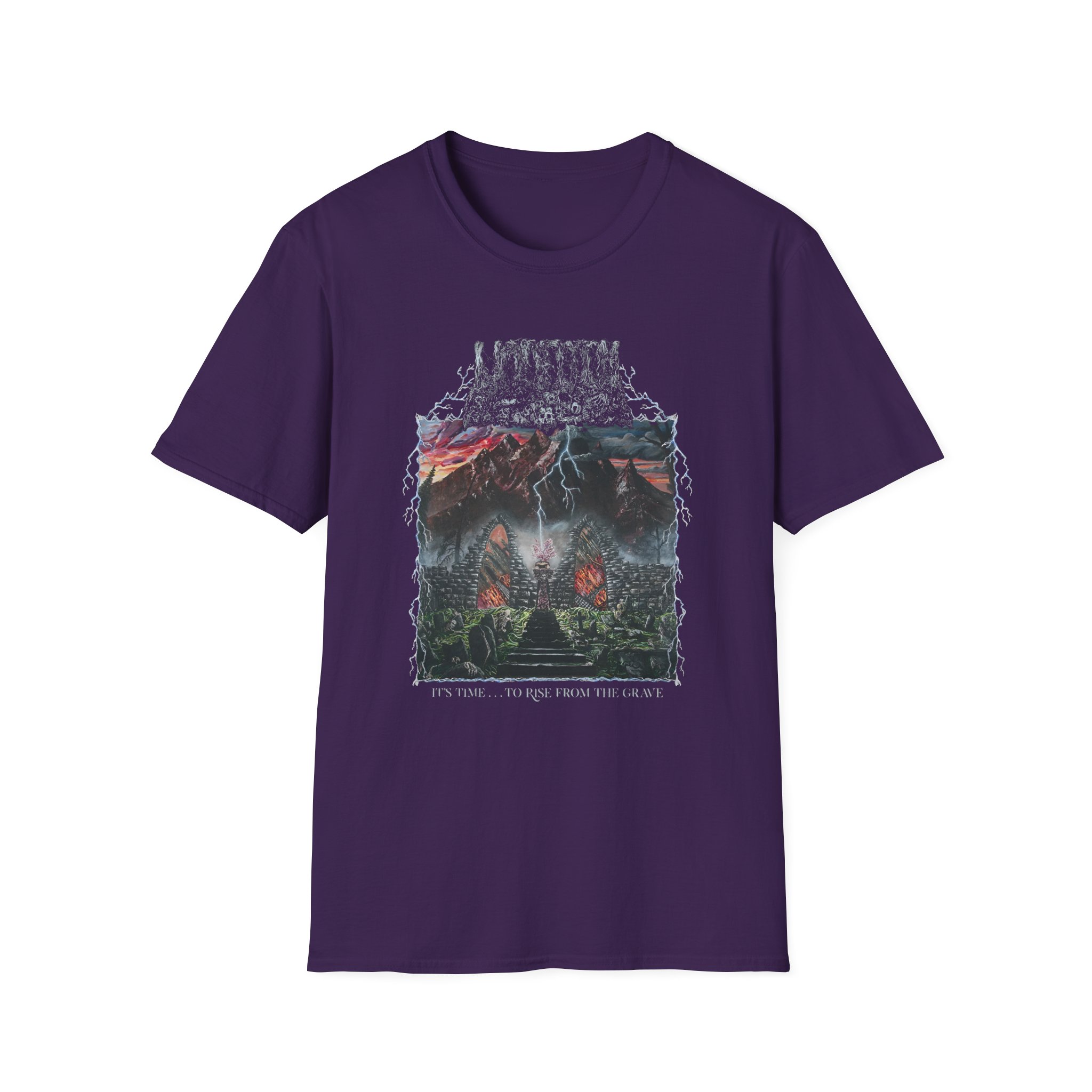 Undeath It's Time...to Rise From the Grave Unisex Softstyle T-Shirt