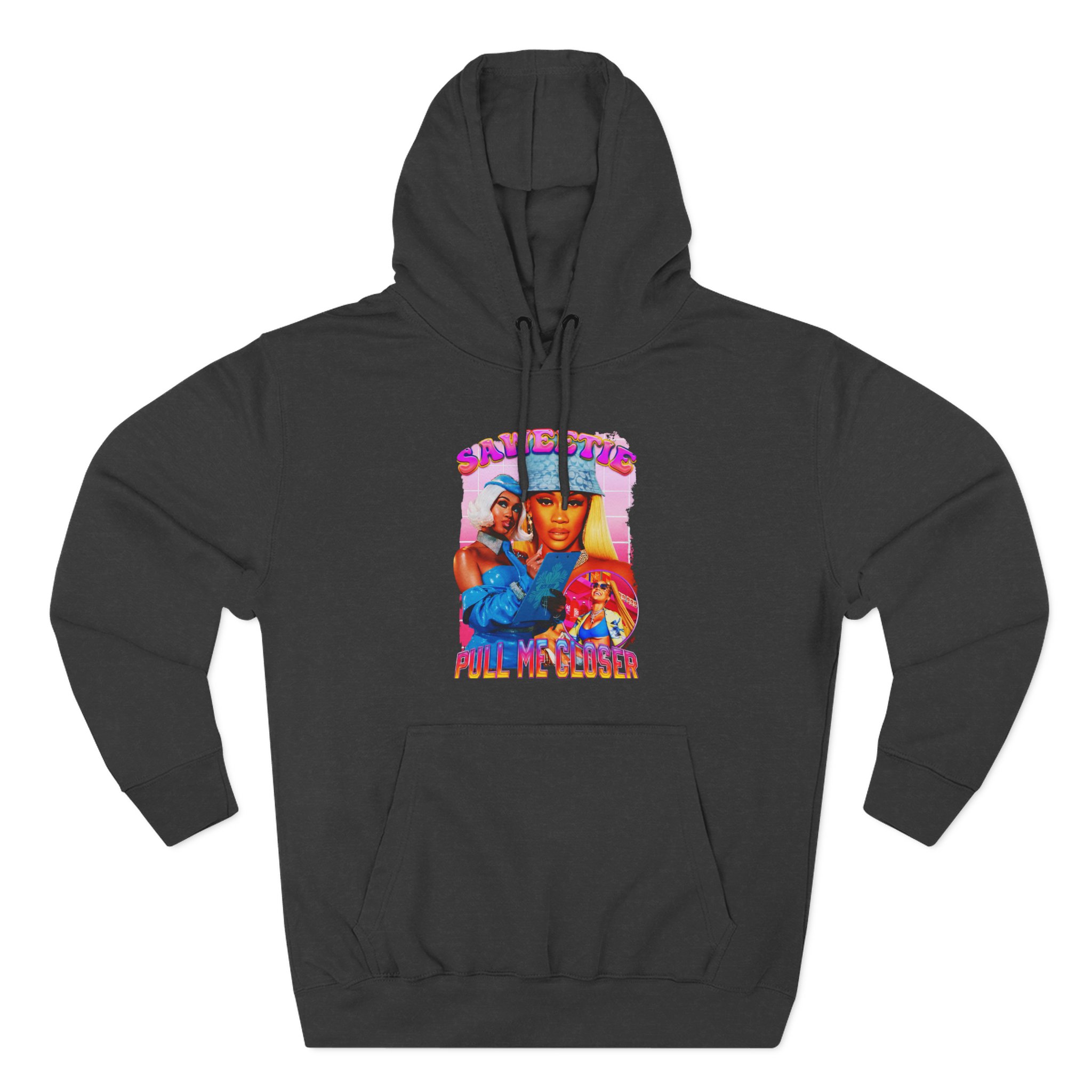 Saweetie Three-Panel Fleece Hoodie