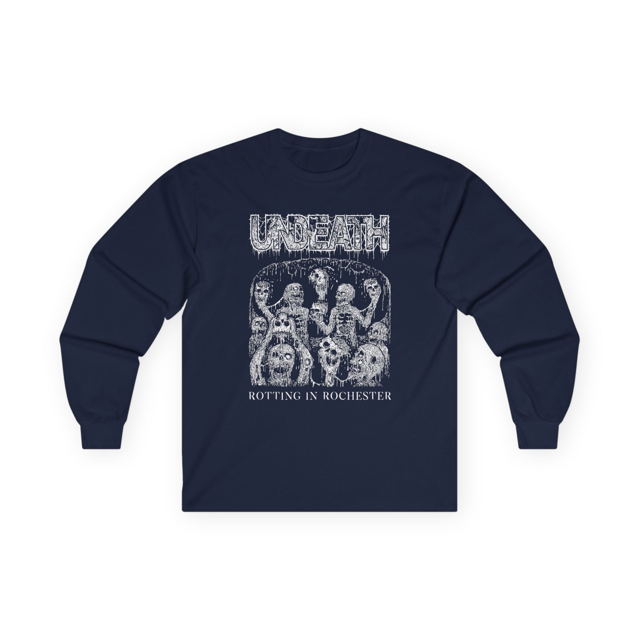 Undeath Rotting in Rochester Unisex Ultra Cotton Long Sleeve Tee