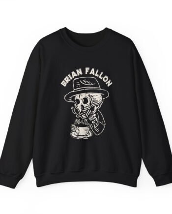 Brian Fallon Smoking Skeleton Unisex Heavy Blend™ Crewneck Sweatshirt