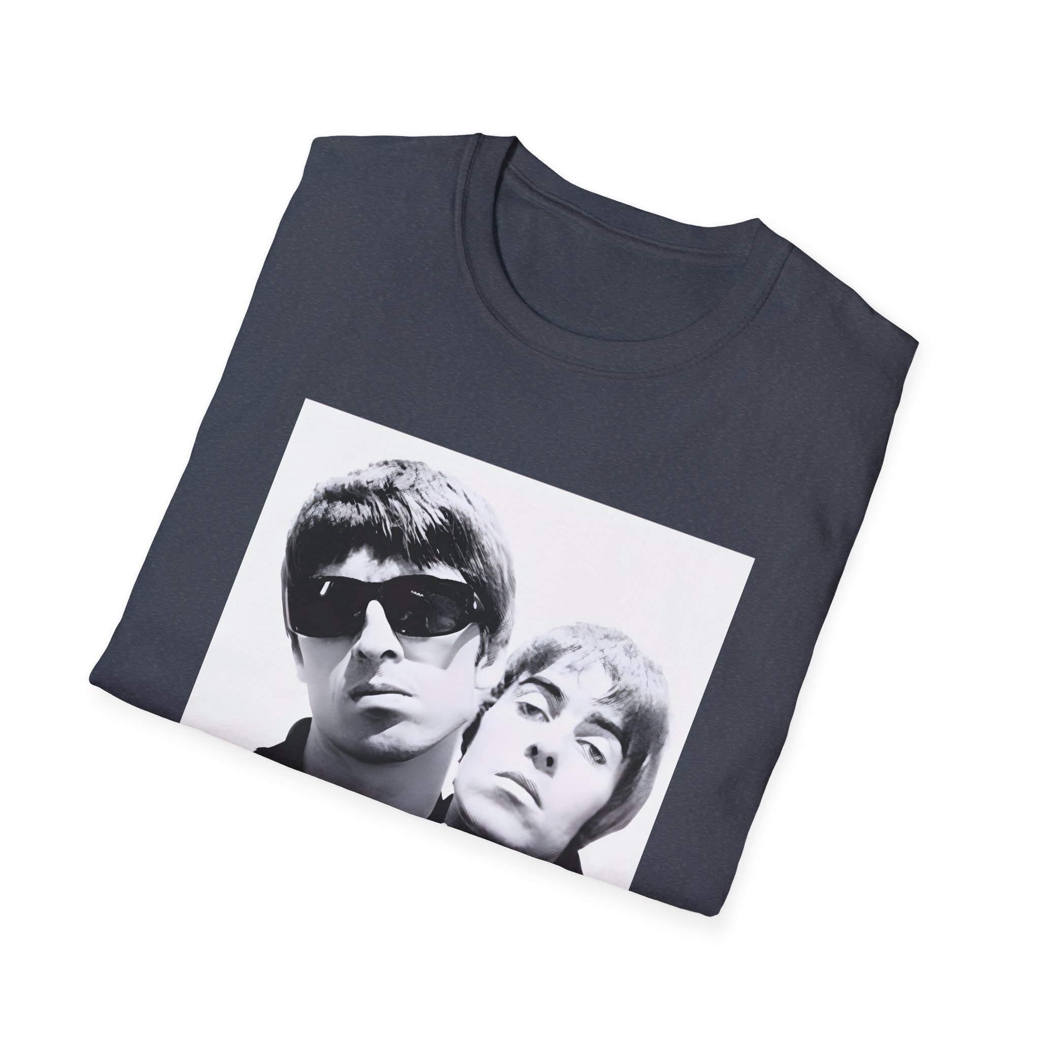 Oasis Liam & Noel Unisex Softstyle T-Shirt