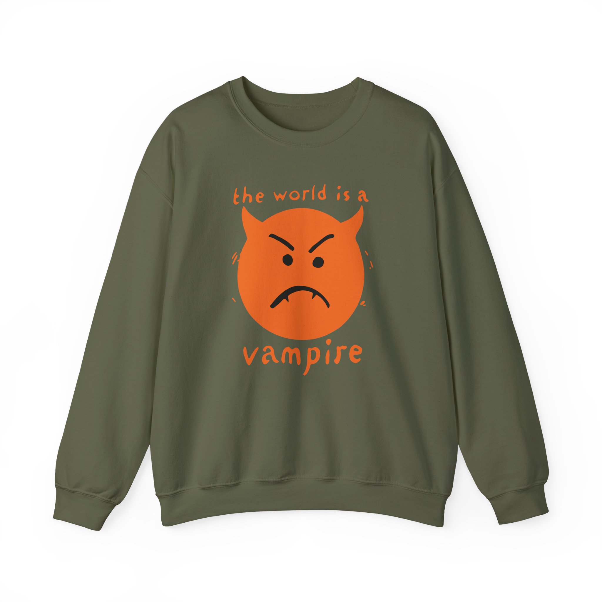 Billy Corgan The World Is A Vampire Unisex Heavy Blendâ„¢ Crewneck Sweatshirt