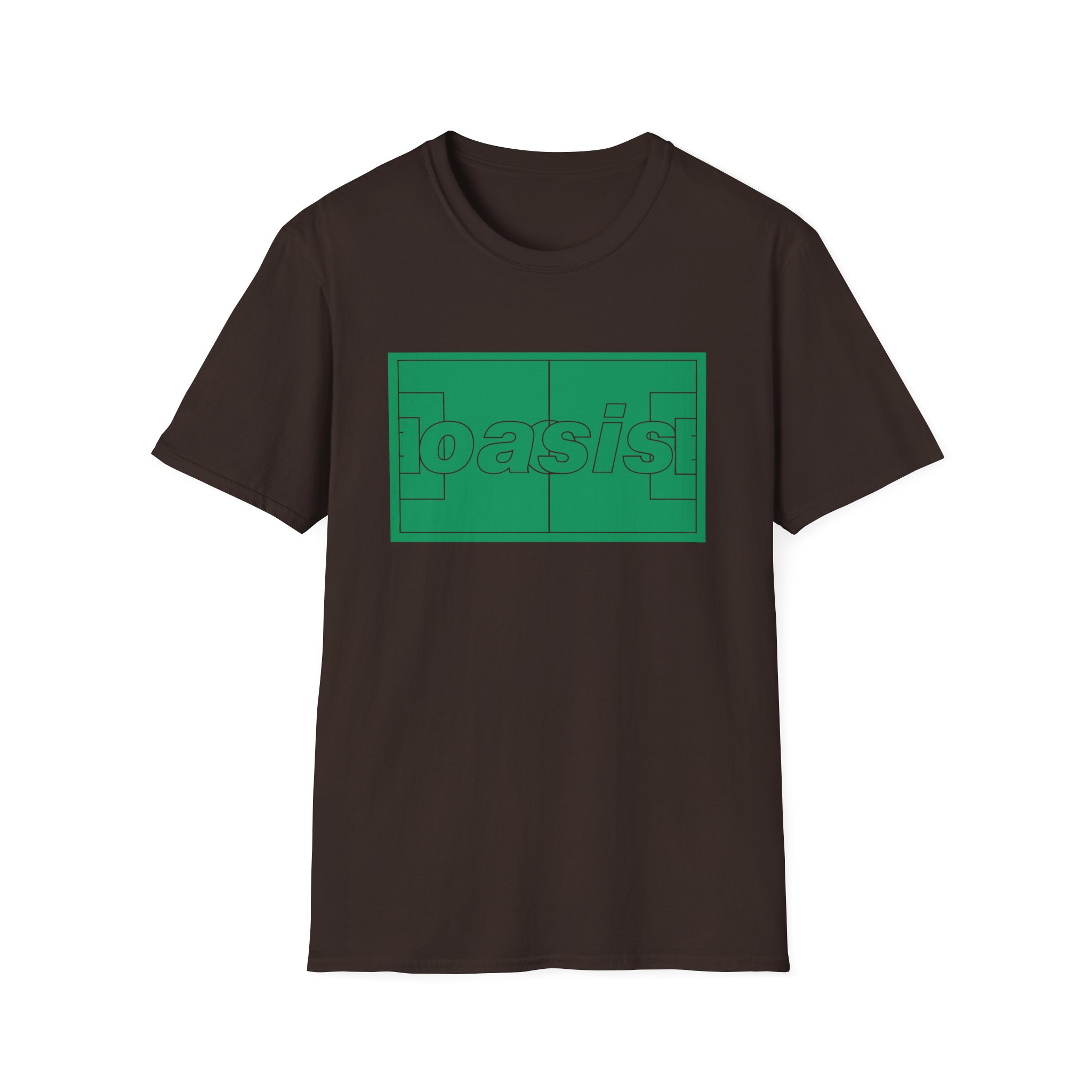Oasis Logo Pitch Unisex Softstyle T-Shirt