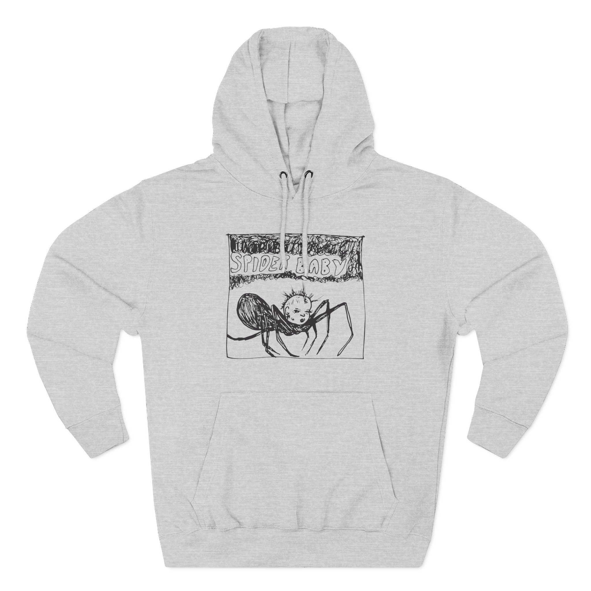 Kurt Cobain Spider Three-Panel Fleece Hoodie