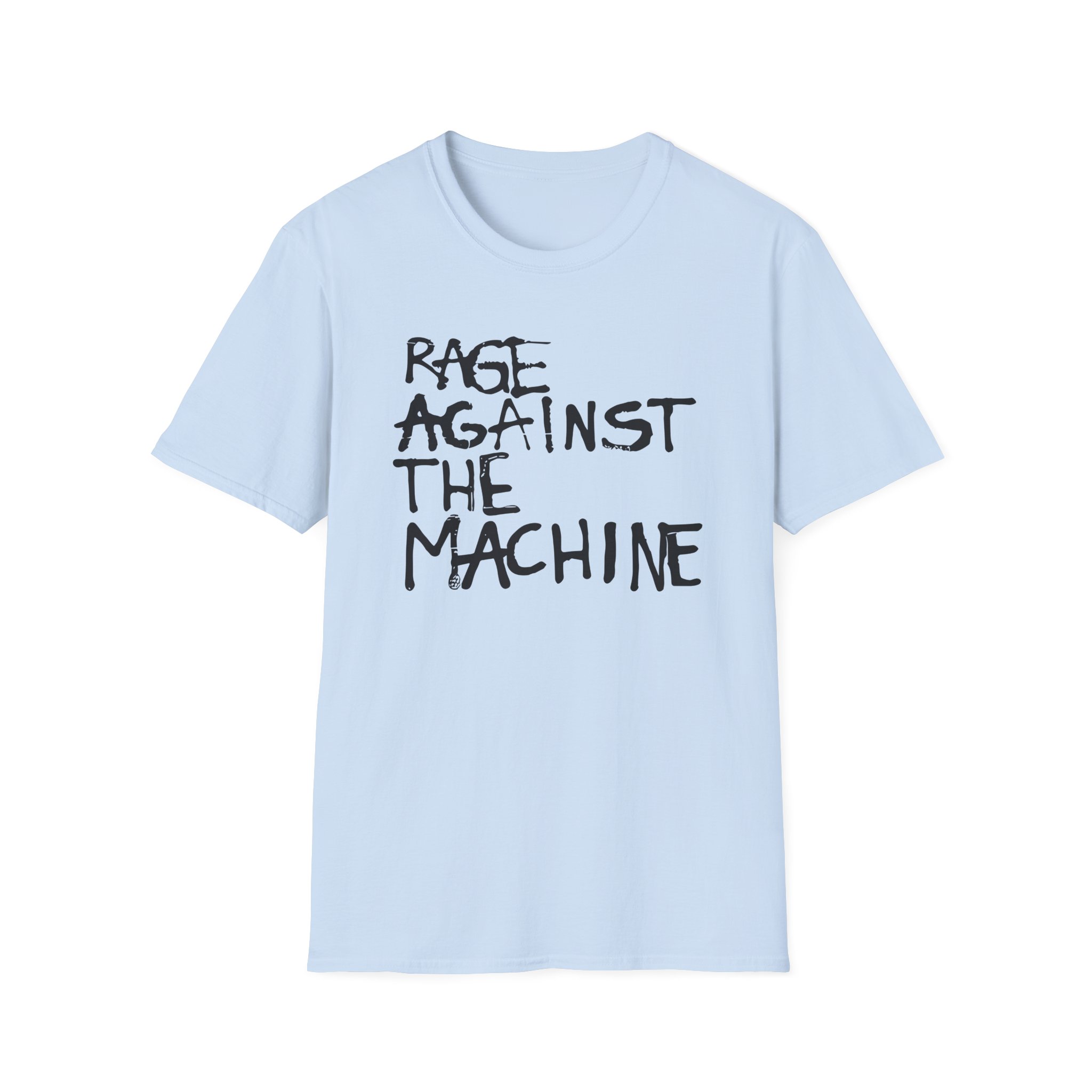 Rage Against the Machine Scrawl Unisex Softstyle T-Shirt
