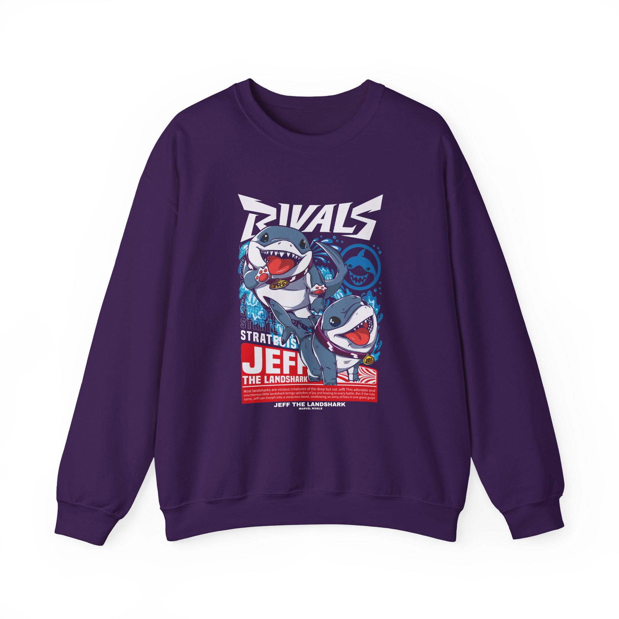Jeff the Land Shark Unisex Heavy Blendâ„¢ Crewneck Sweatshirt