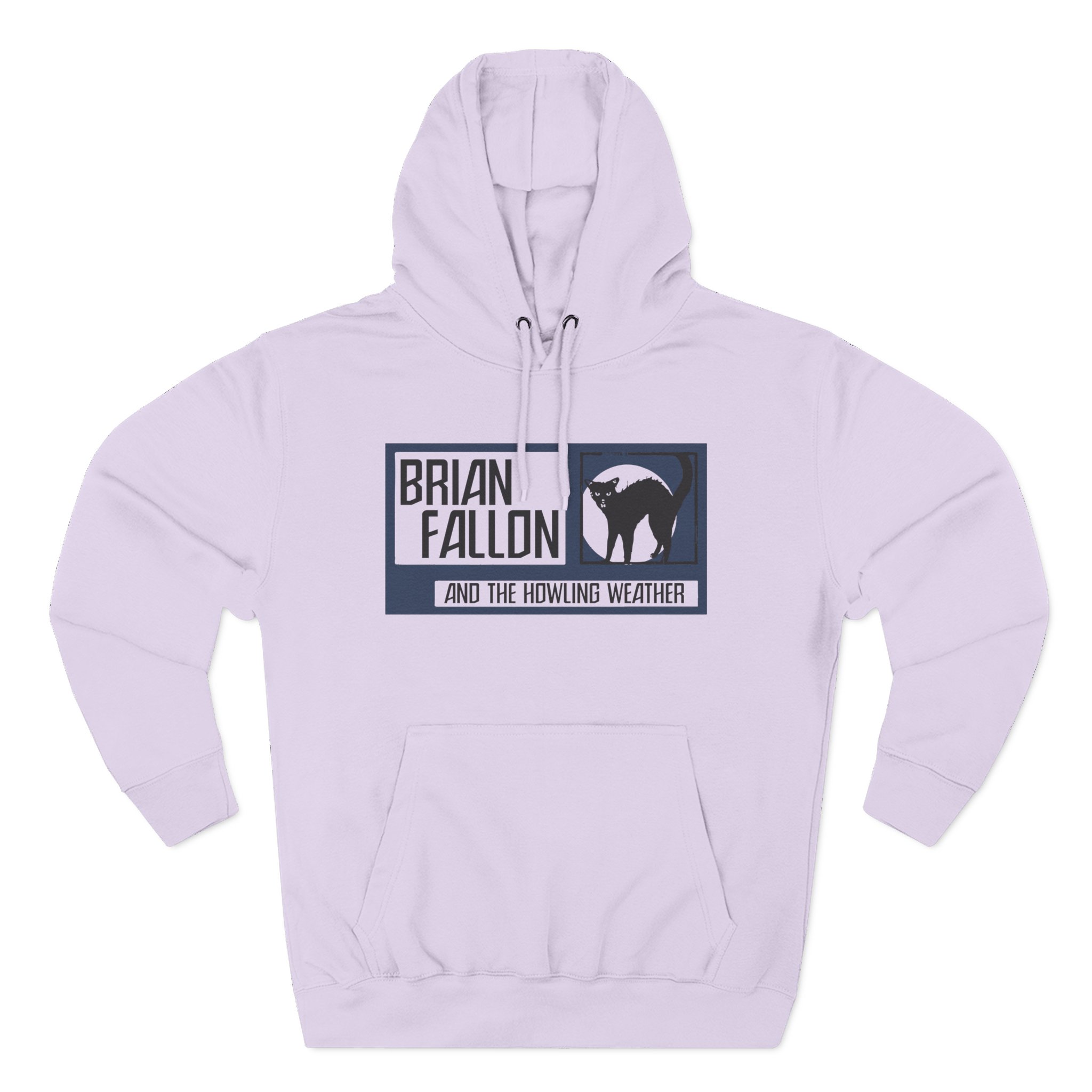 Brian Fallon Cat Three-Panel Fleece Hoodie