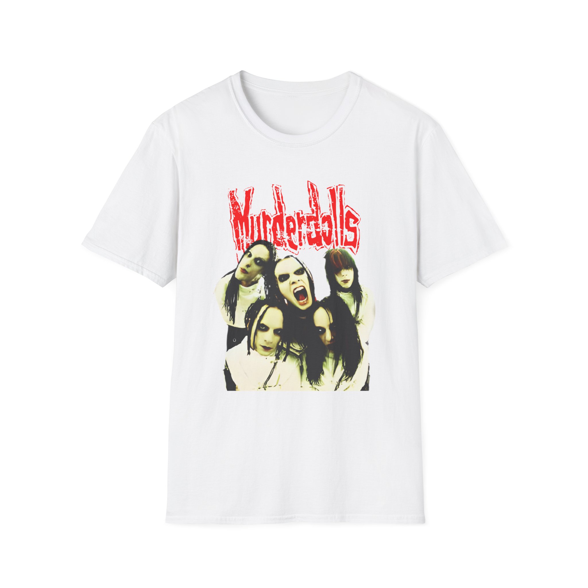 Murderdolls Band Member Unisex Softstyle T-Shirt