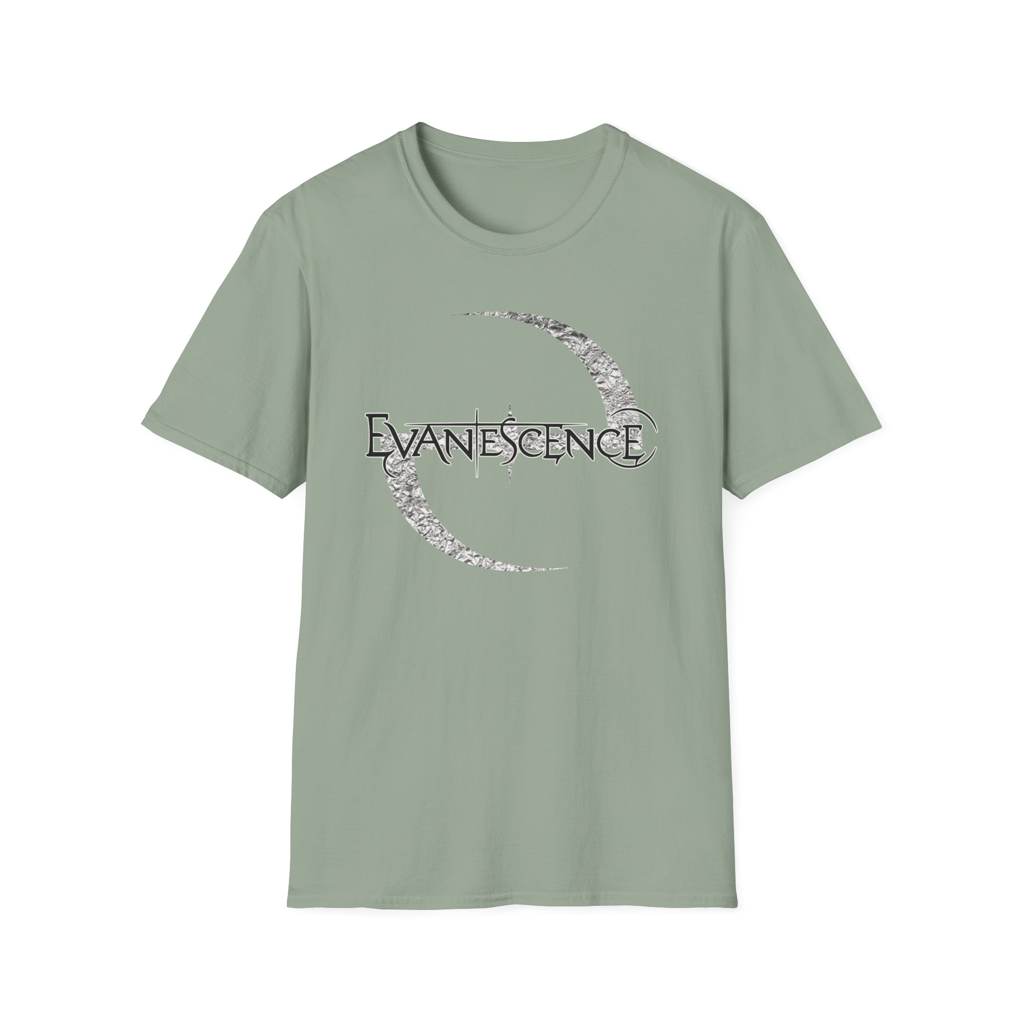 Evanescence Distressed Logo Unisex Softstyle T-Shirt