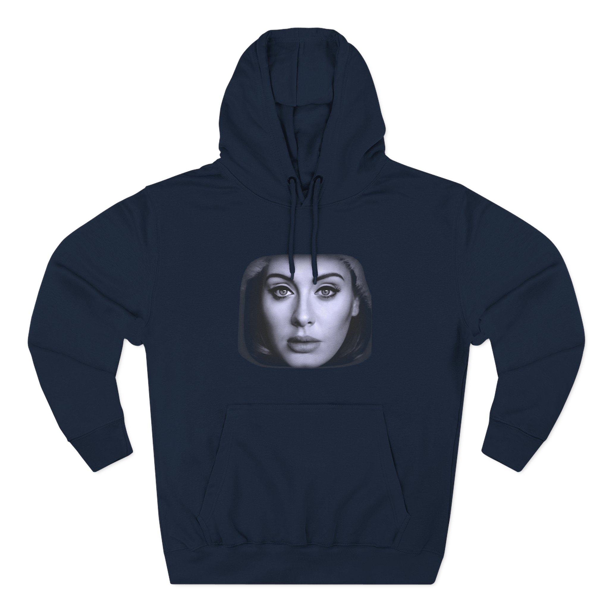 Adele Three-Panel Fleece Hoodie