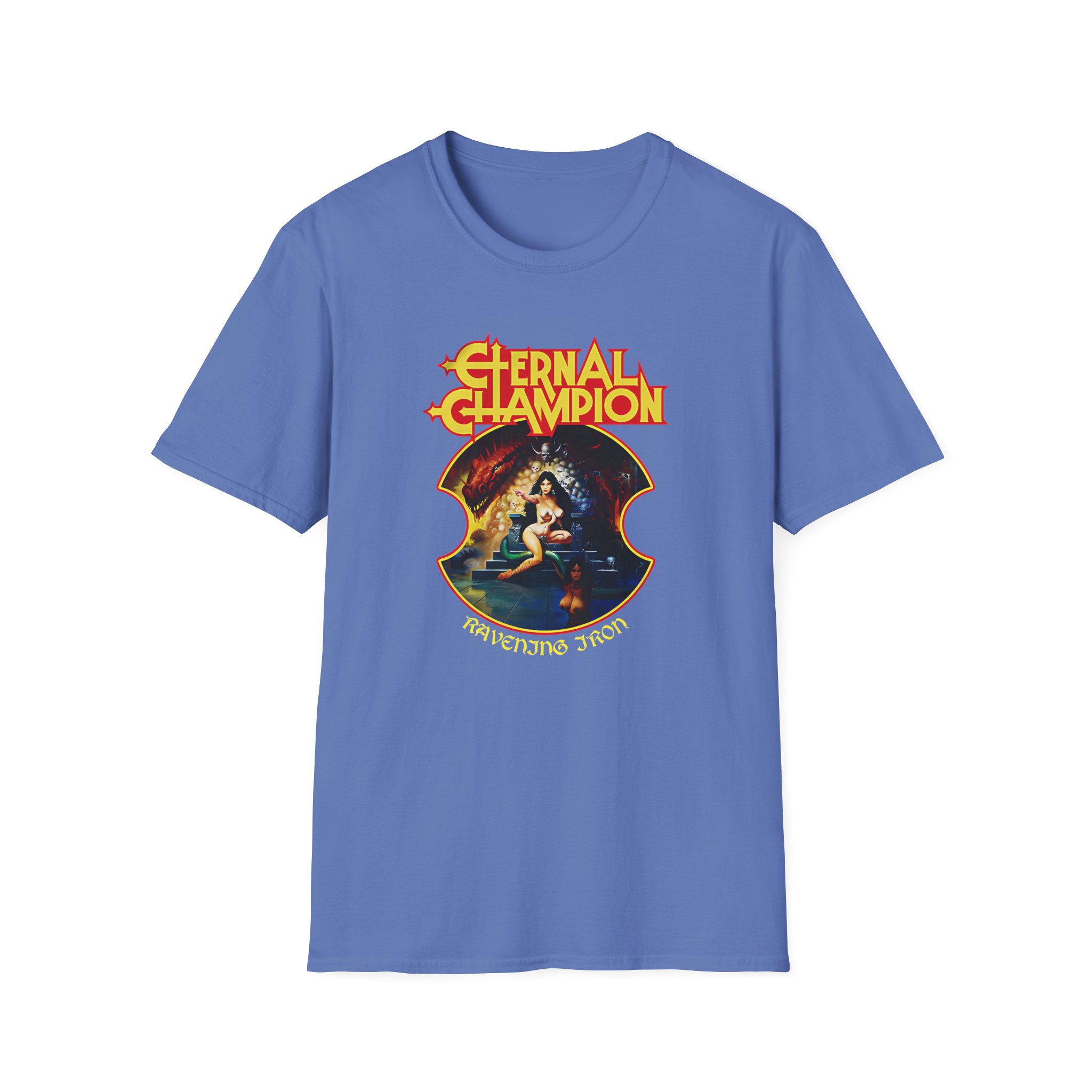 Eternal Champion Stack Unisex Softstyle T-Shirt