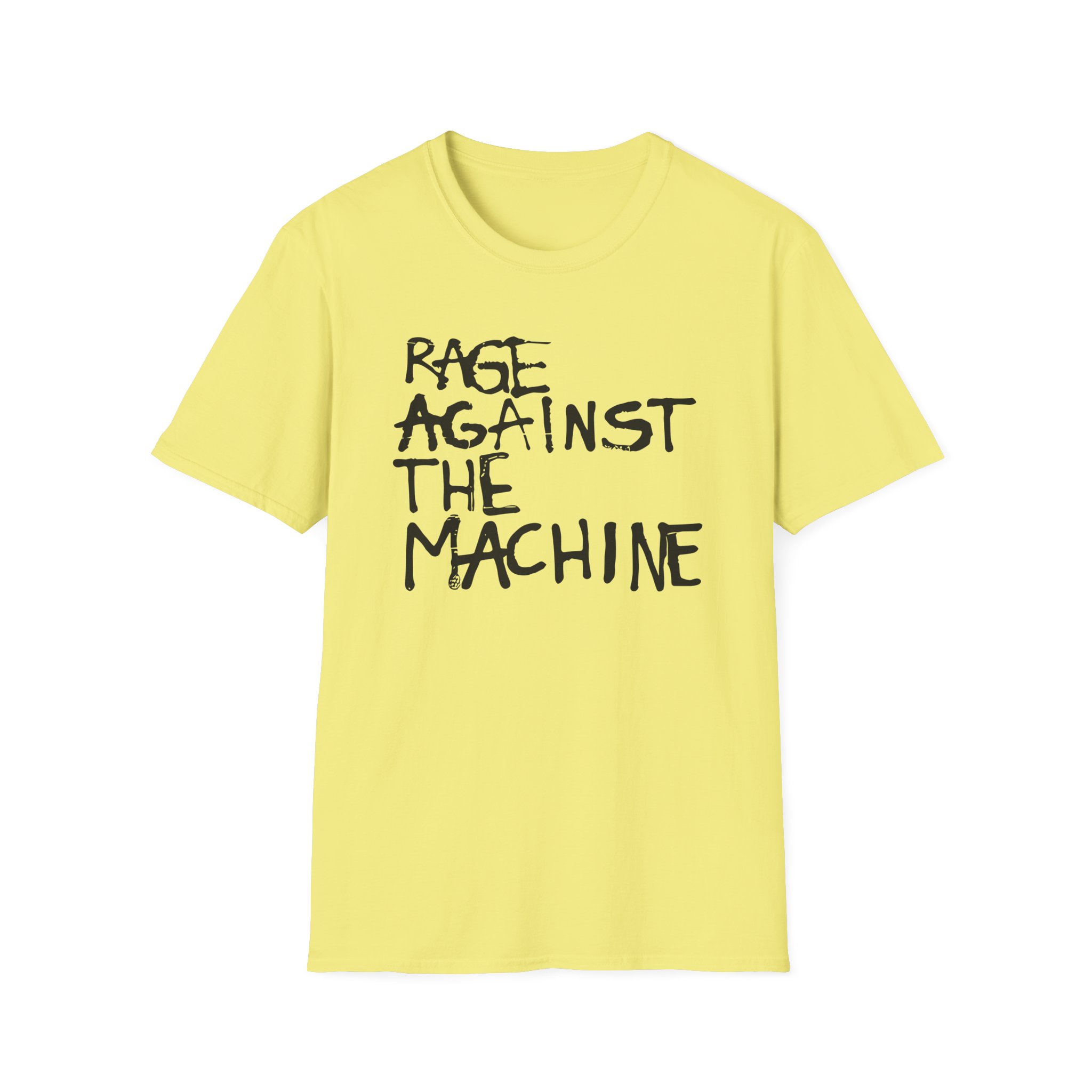 Rage Against the Machine Scrawl Unisex Softstyle T-Shirt