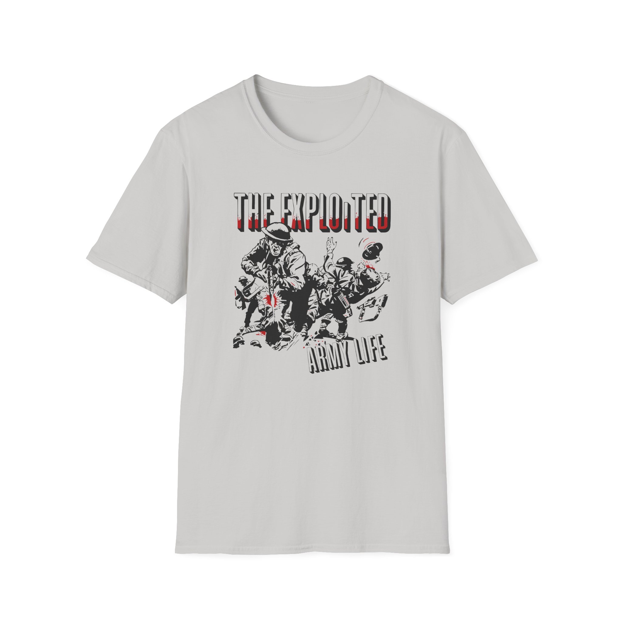 The Exploited Army Life Unisex Softstyle T-Shirt
