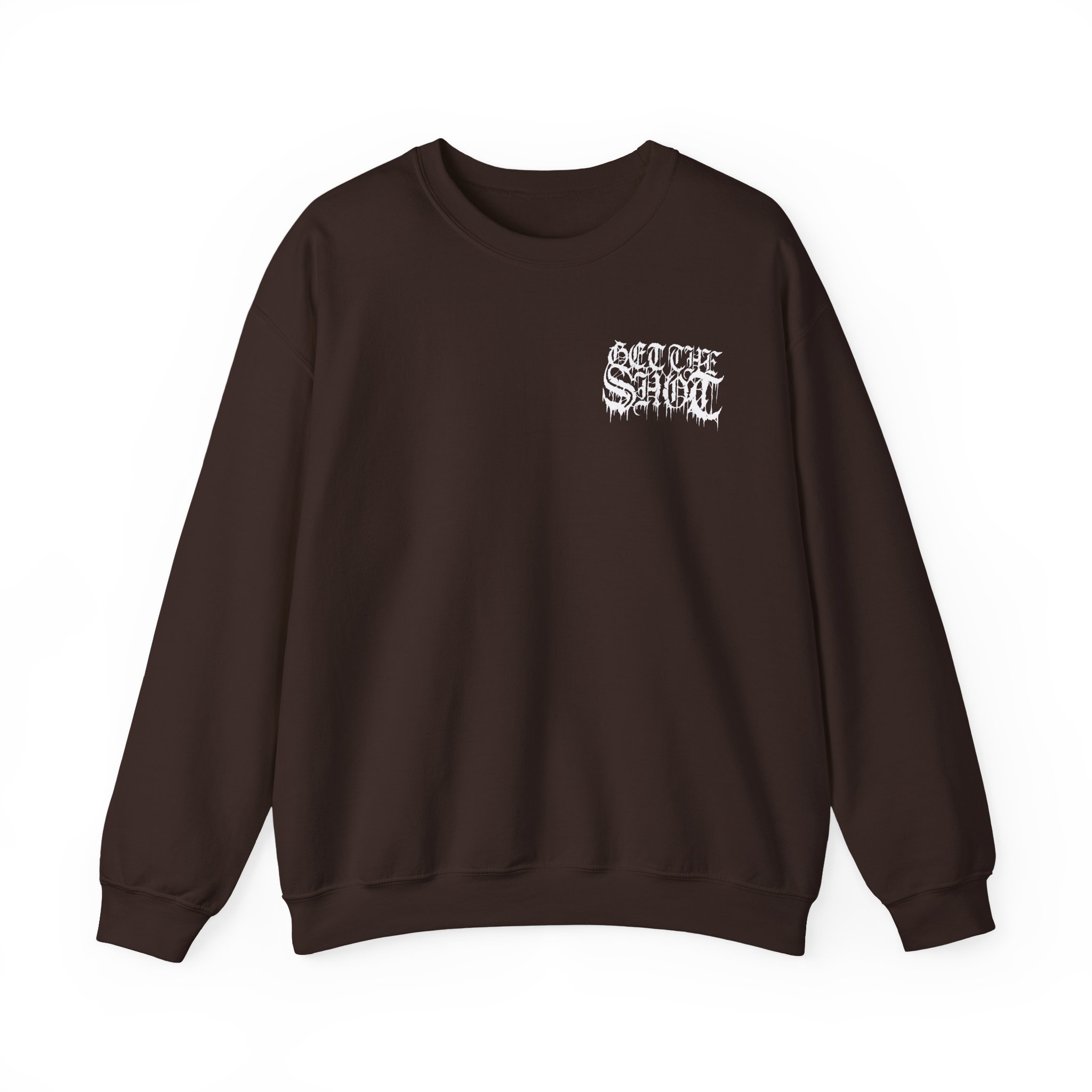 Get the Shot Death to Oppressors Unisex Heavy Blendâ„¢ Crewneck Sweatshirt