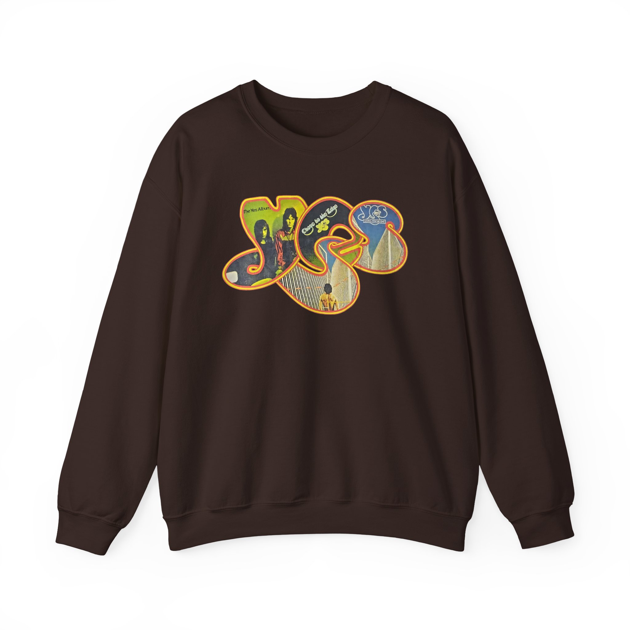 Yes Album Close to the Edge Going For the One Unisex Heavy Blendâ„¢ Crewneck Sweatshirt
