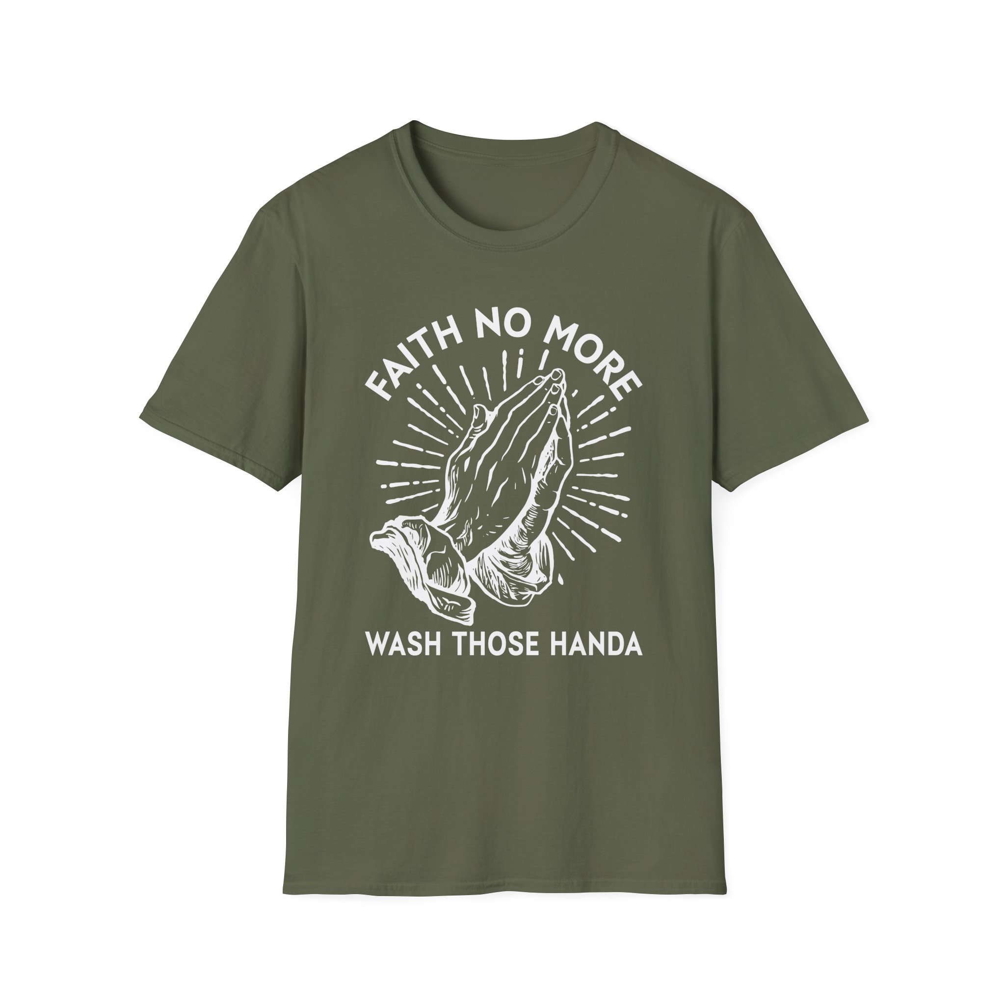 Faith No More Wash Your Hands Unisex Softstyle T-Shirt
