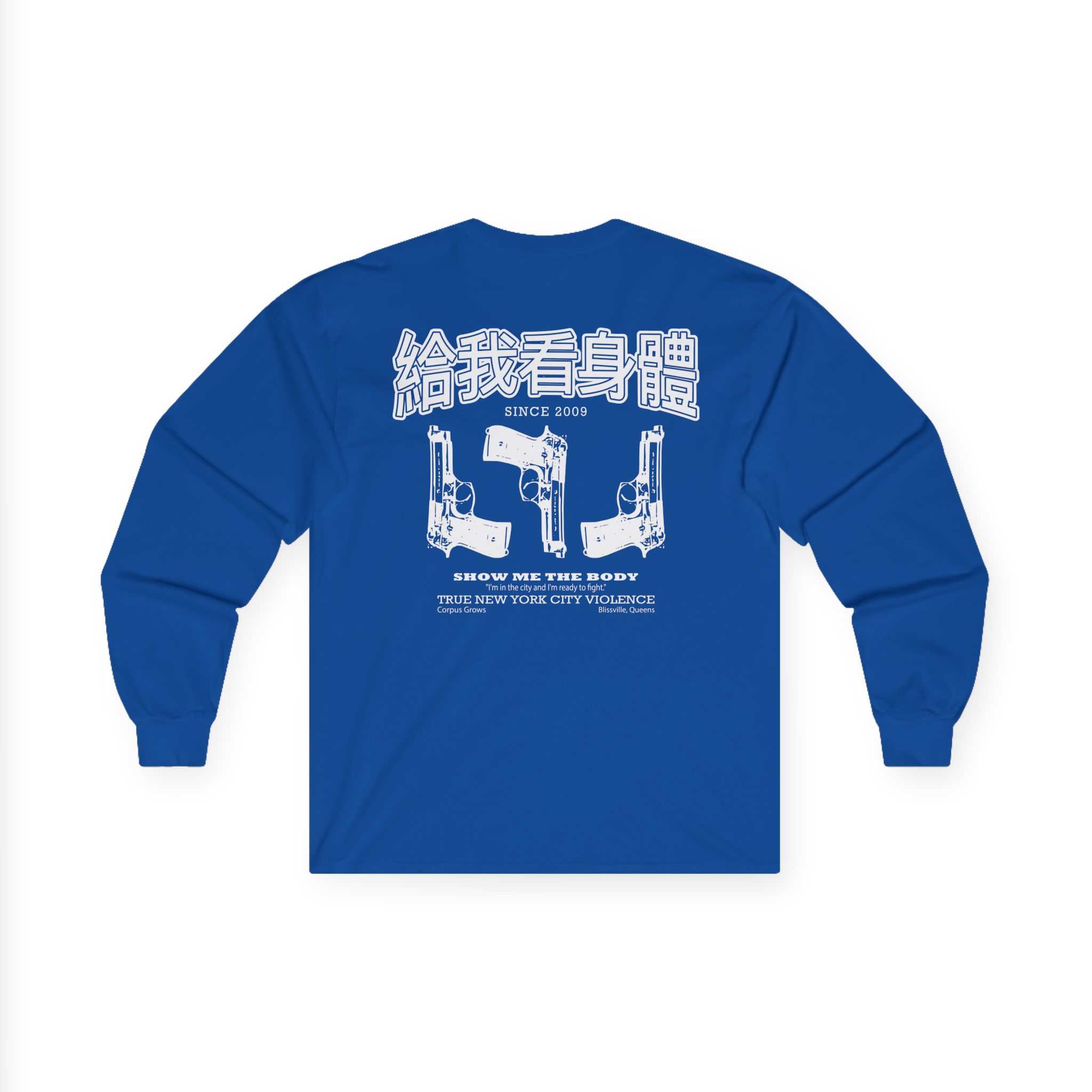 Show Me the Body Jon Jovino Flip Unisex Ultra Cotton Long Sleeve Tee