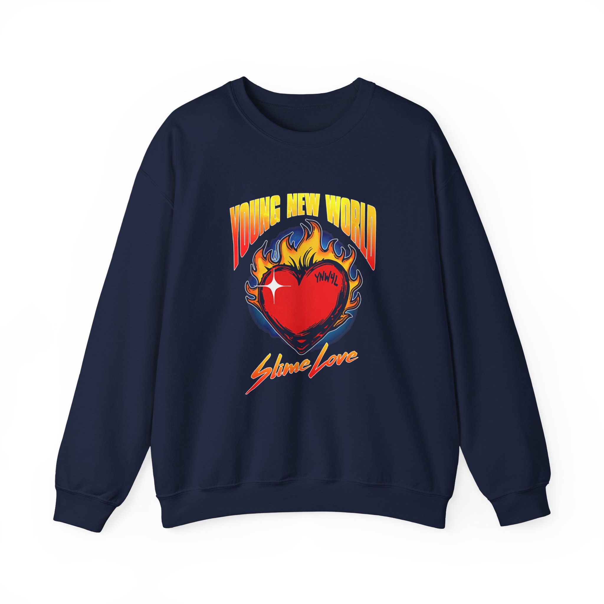 YNW Melly Slime Love Unisex Heavy Blendâ„¢ Crewneck Sweatshirt