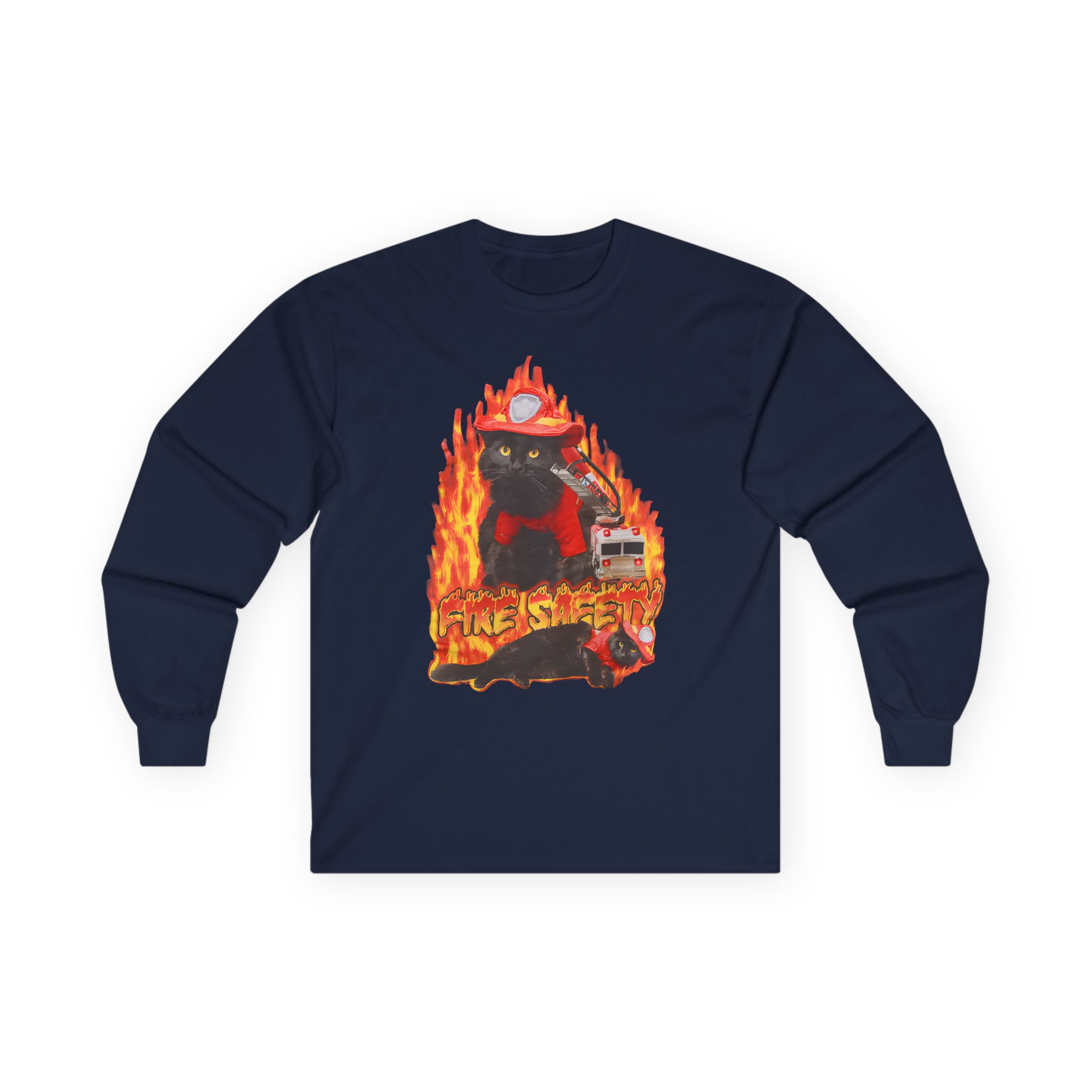 William Osman Fire Safety Unisex Ultra Cotton Long Sleeve Tee
