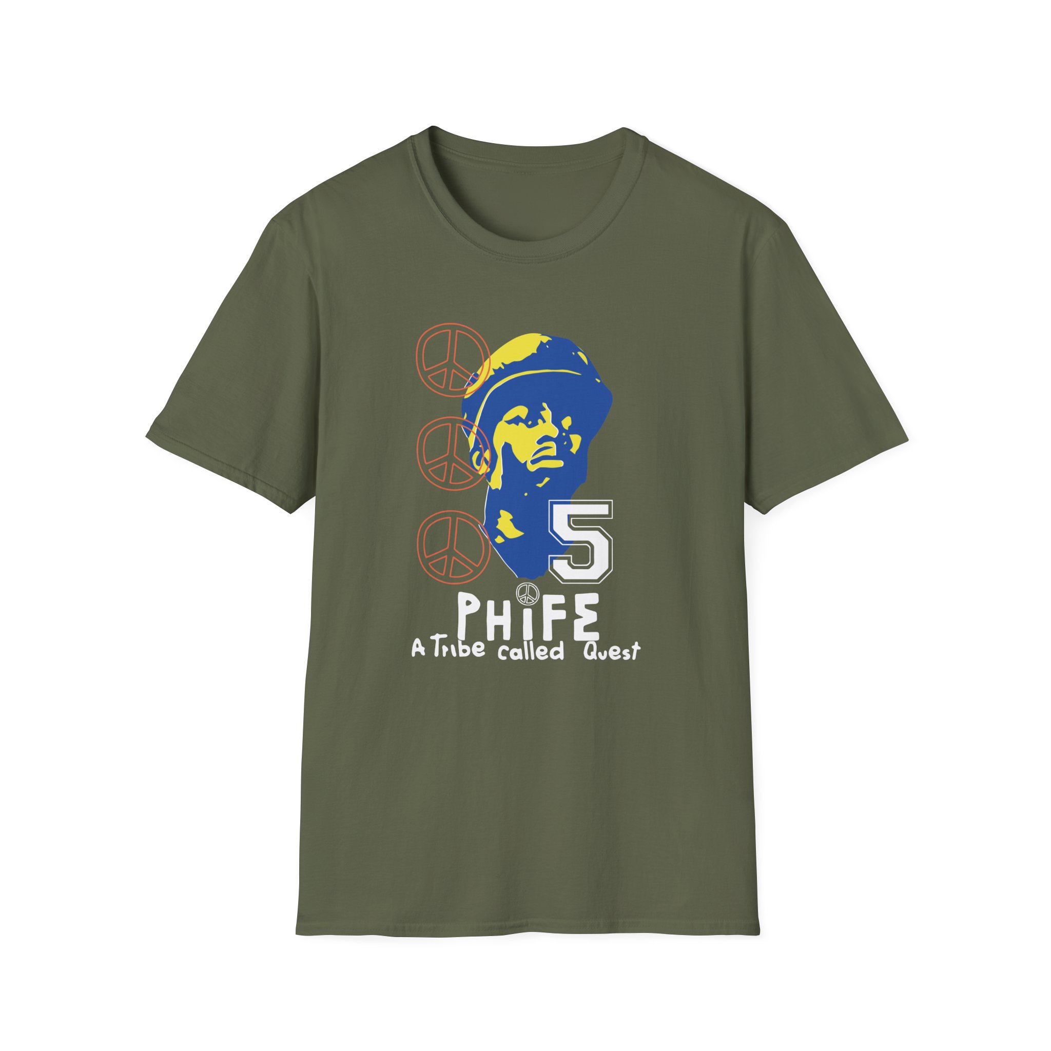 A Tribe Called Quest Phife Peace Unisex Softstyle T-Shirt