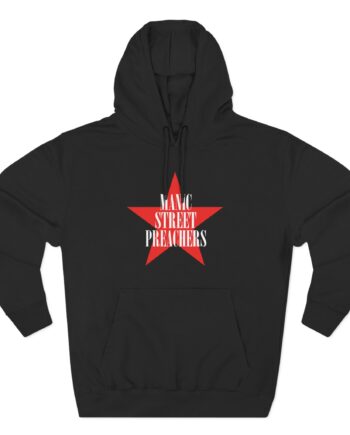 Manic Street Preachers Three-Panel Fleece Hoodie