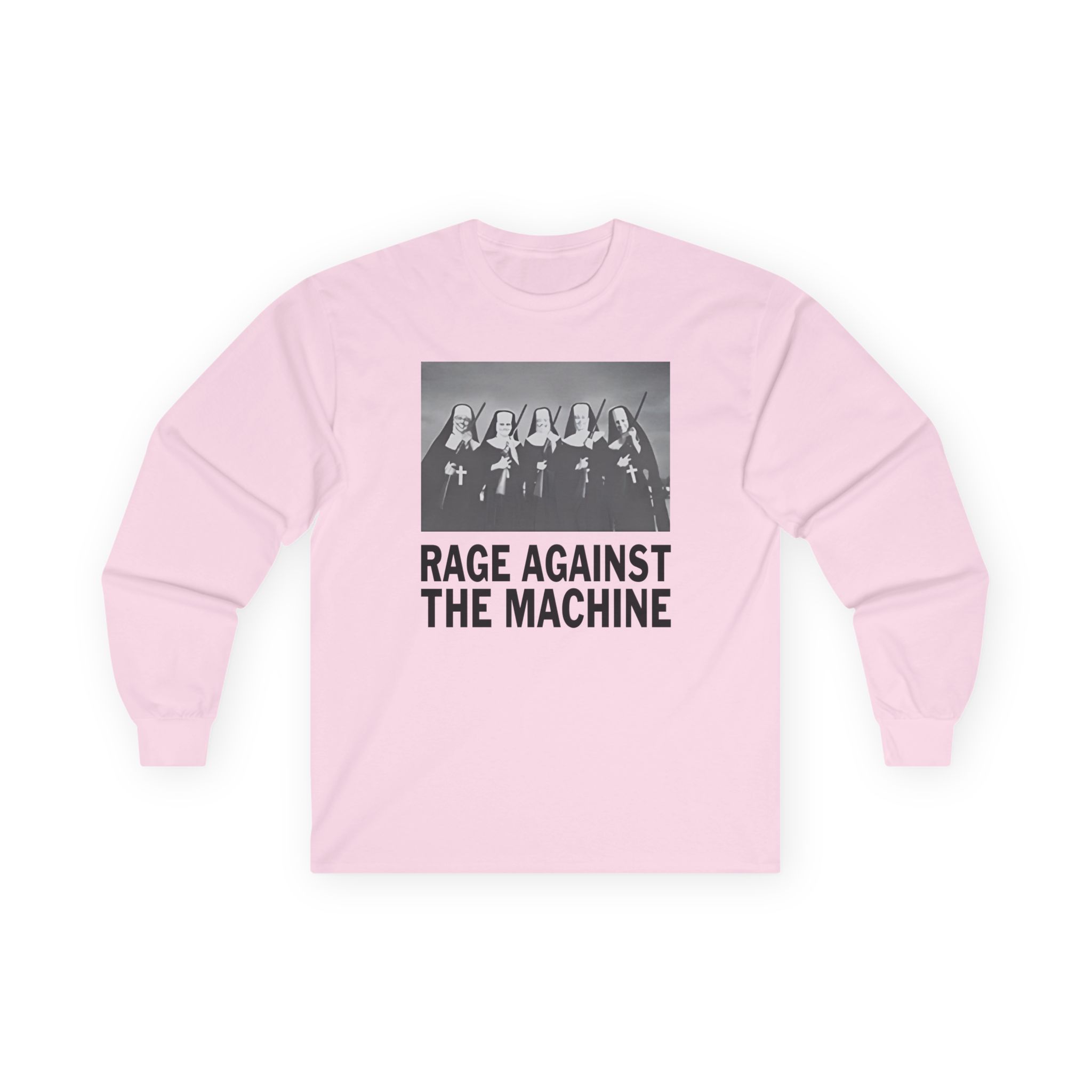 Rage Against the Machine Nuns and Guns Unisex Ultra Cotton Long Sleeve Tee
