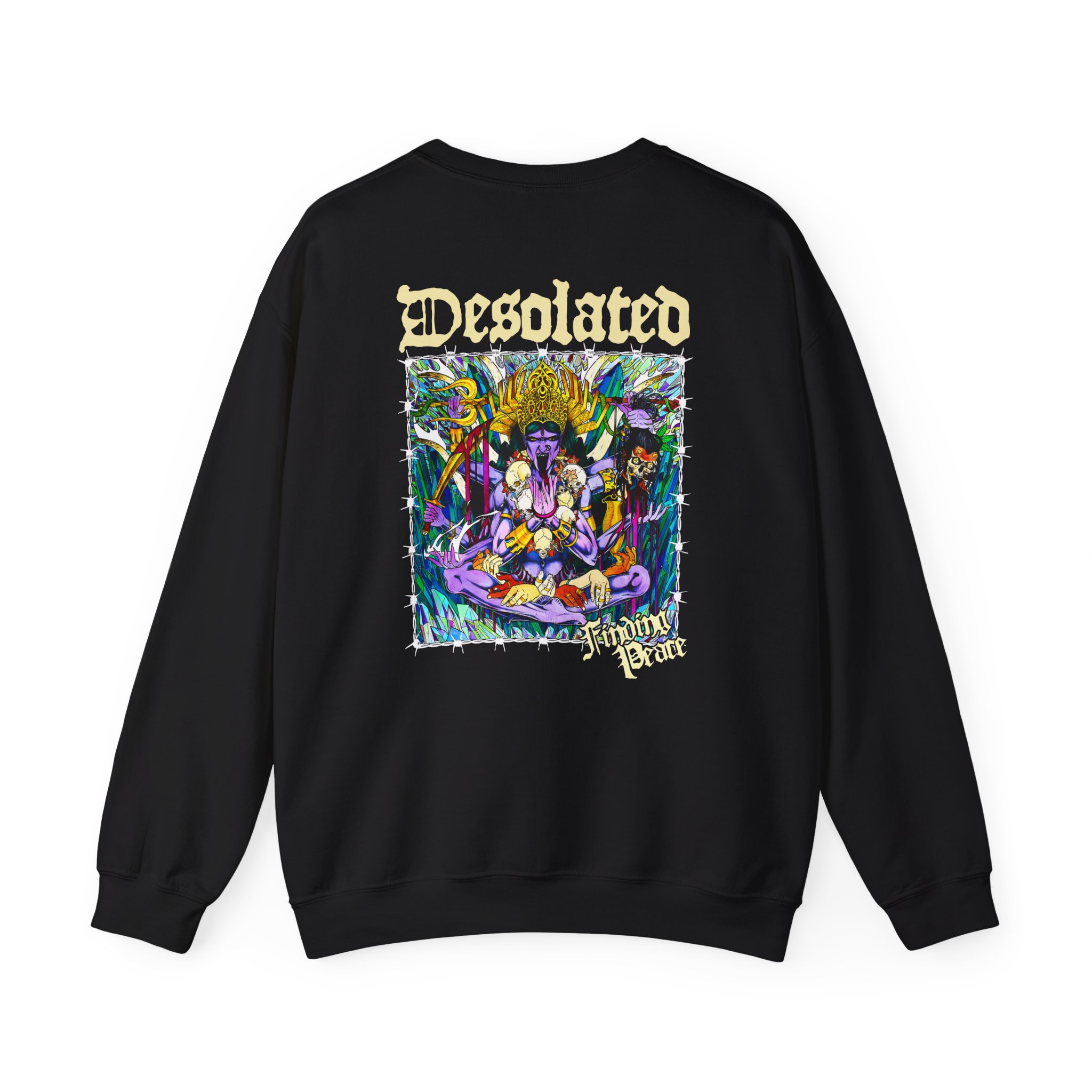 Desolated Finding Peace Unisex Heavy Blendâ„¢ Crewneck Sweatshirt