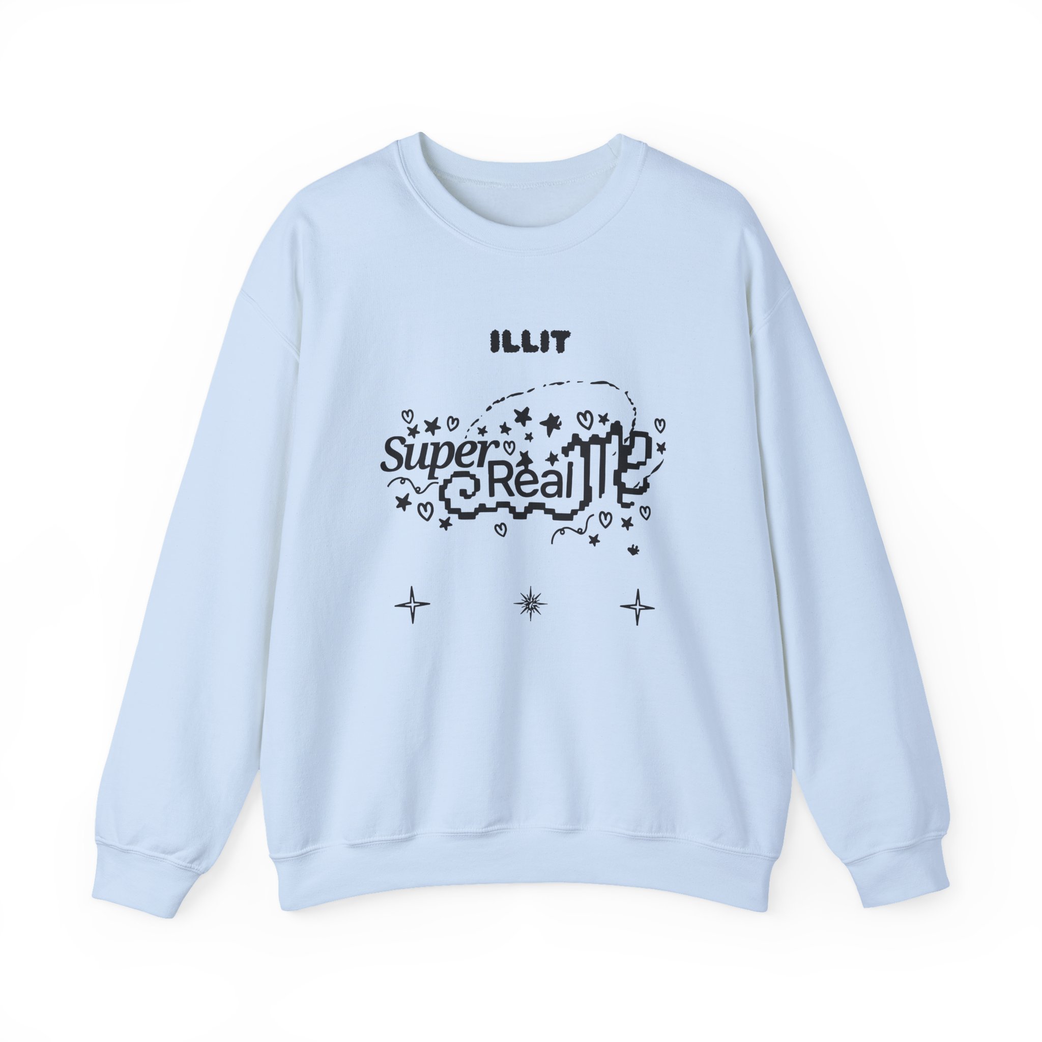 ILLIT Kpop Girl Band Unisex Heavy Blendâ„¢ Crewneck Sweatshirt