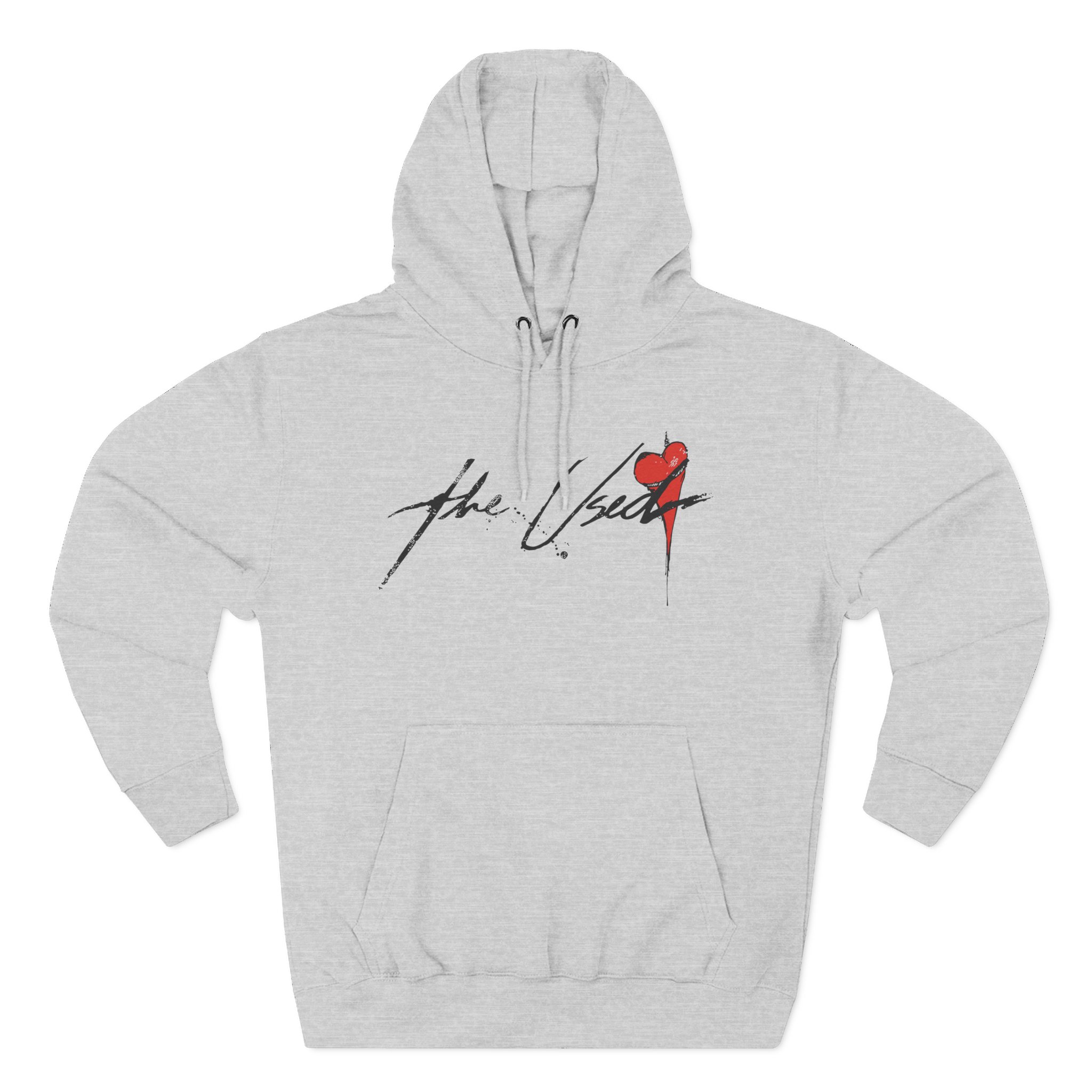 The Used Heart Noose Three-Panel Fleece Hoodie